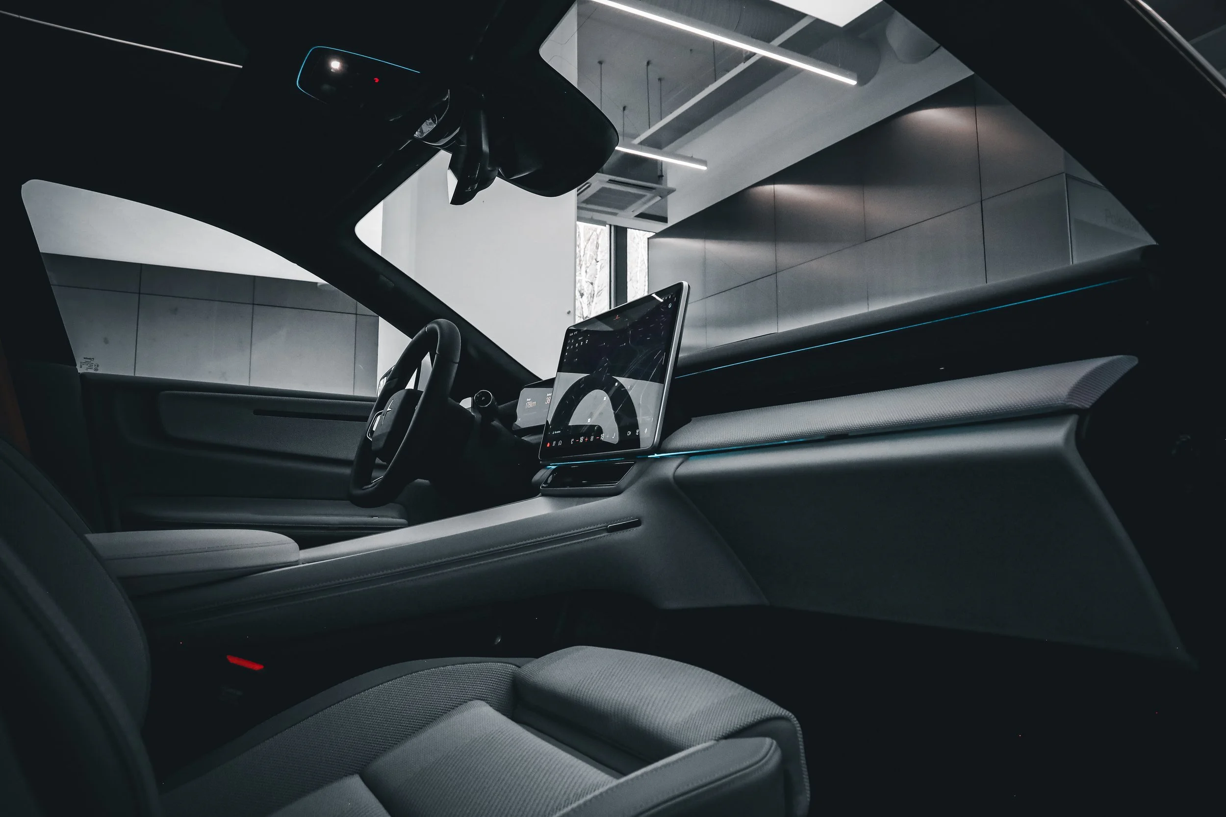 Interior of Polestar 4 photographed in Helsinki by Annika TheVolvoGirl Miftakhova