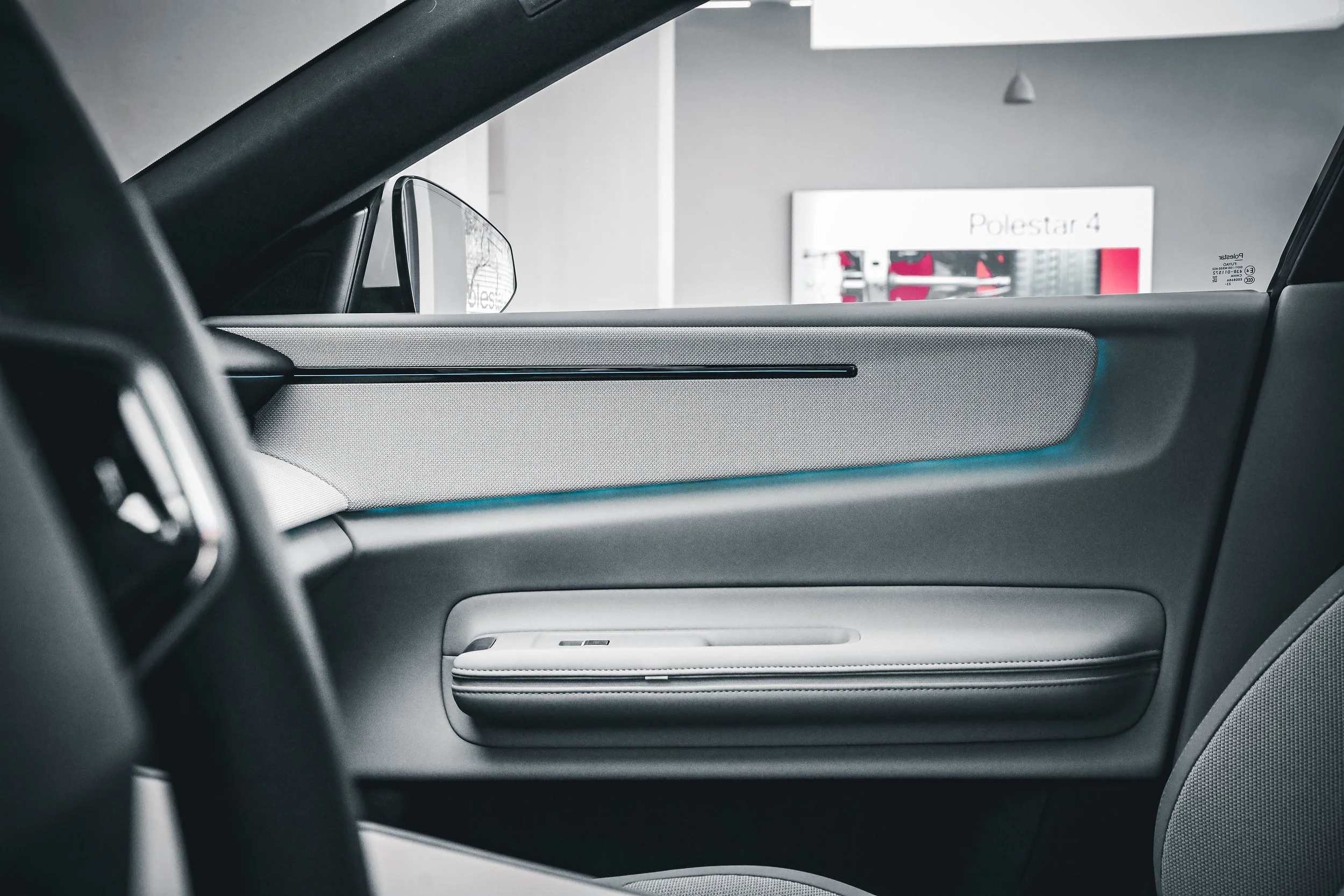 Polestar 4 door card photographed in Helsinki by Annika TheVolvoGirl Miftakhova