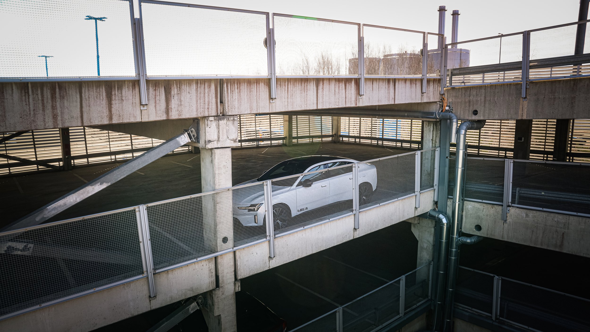 White Volvo ES90 photographed in a parking lot in Helsinki, Finland by Annika TheVolvoGirl Miftakhova