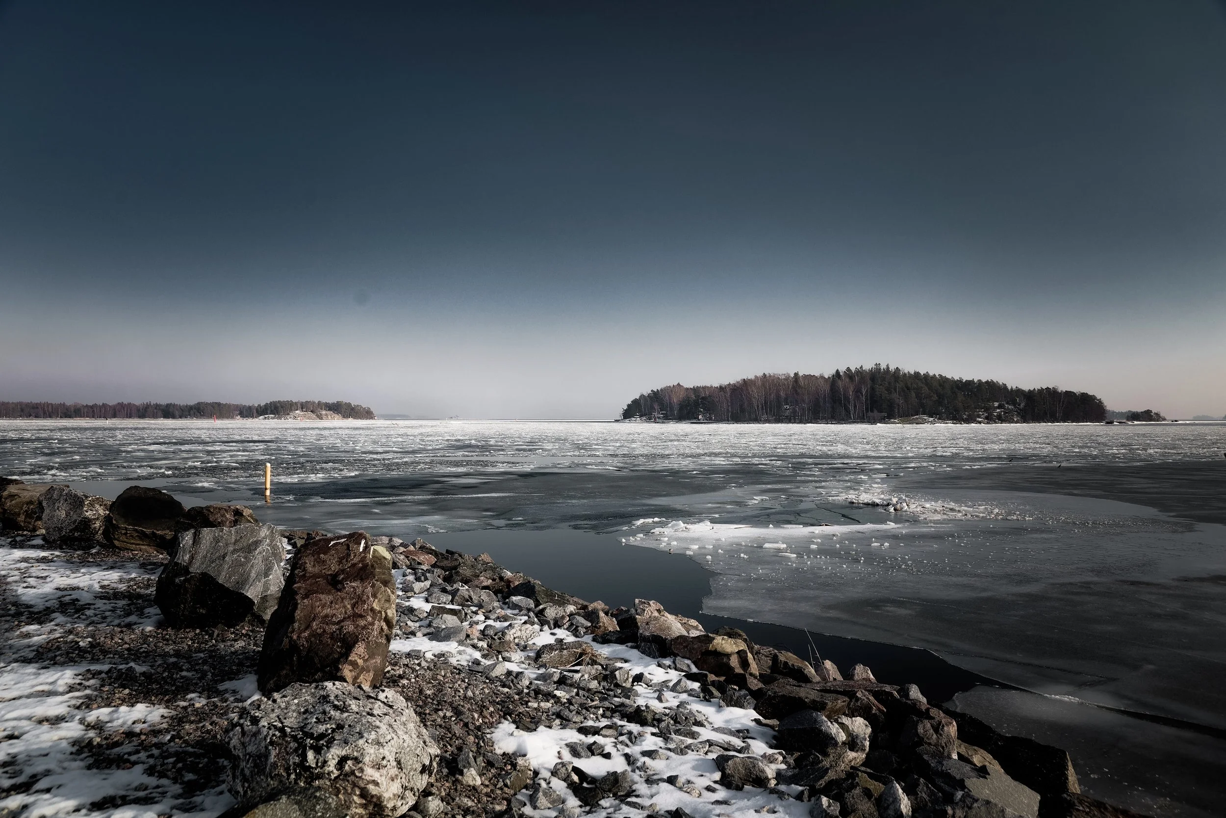 Open harbour area in Helsinki, Finland by Annika TheVolvoGirl Miftakhova