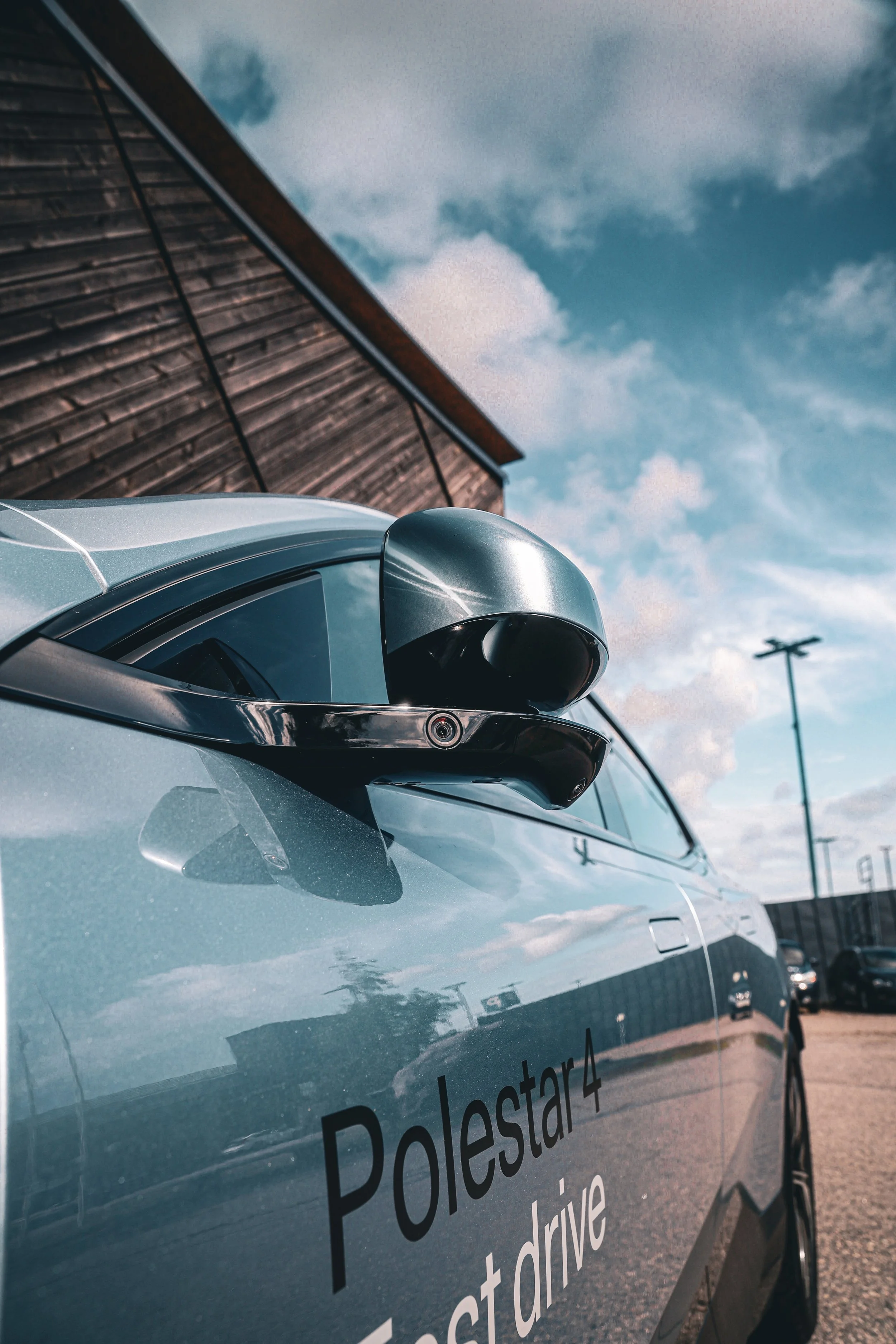 Polestar 4 out in Helsinki, photographed by Annika Miftakhova