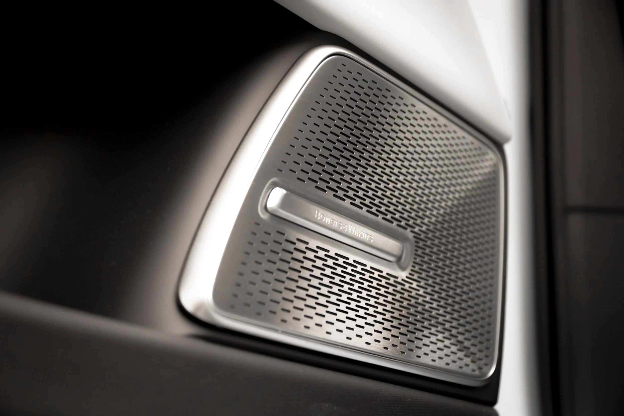 Interior details of Polestar 3 in pop-up Polestar Space in central Helsinki, photographed by Annika Miftakhova