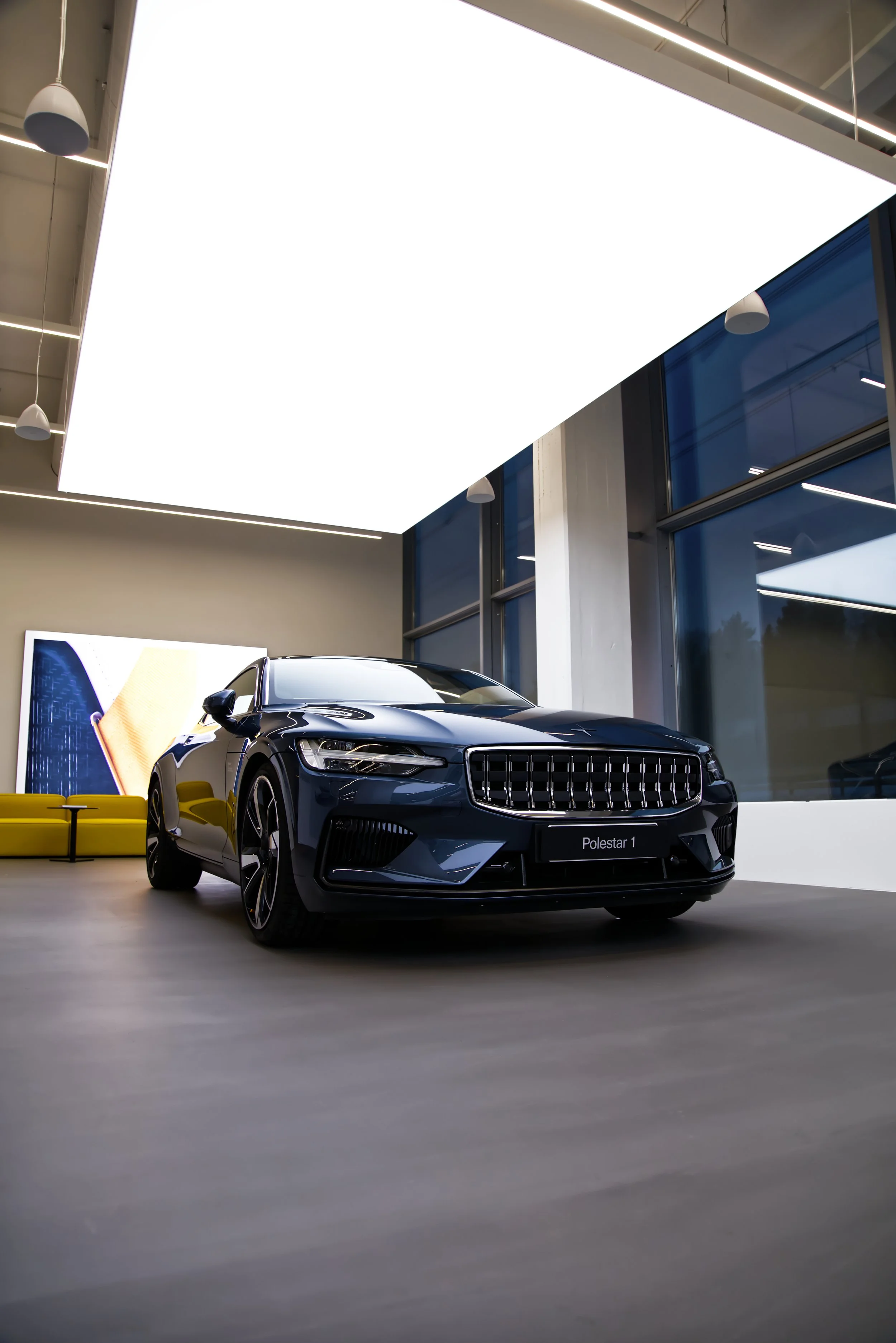 Polestar 1 in Helsinki Polestar space, photographed by Annika Miftakhova