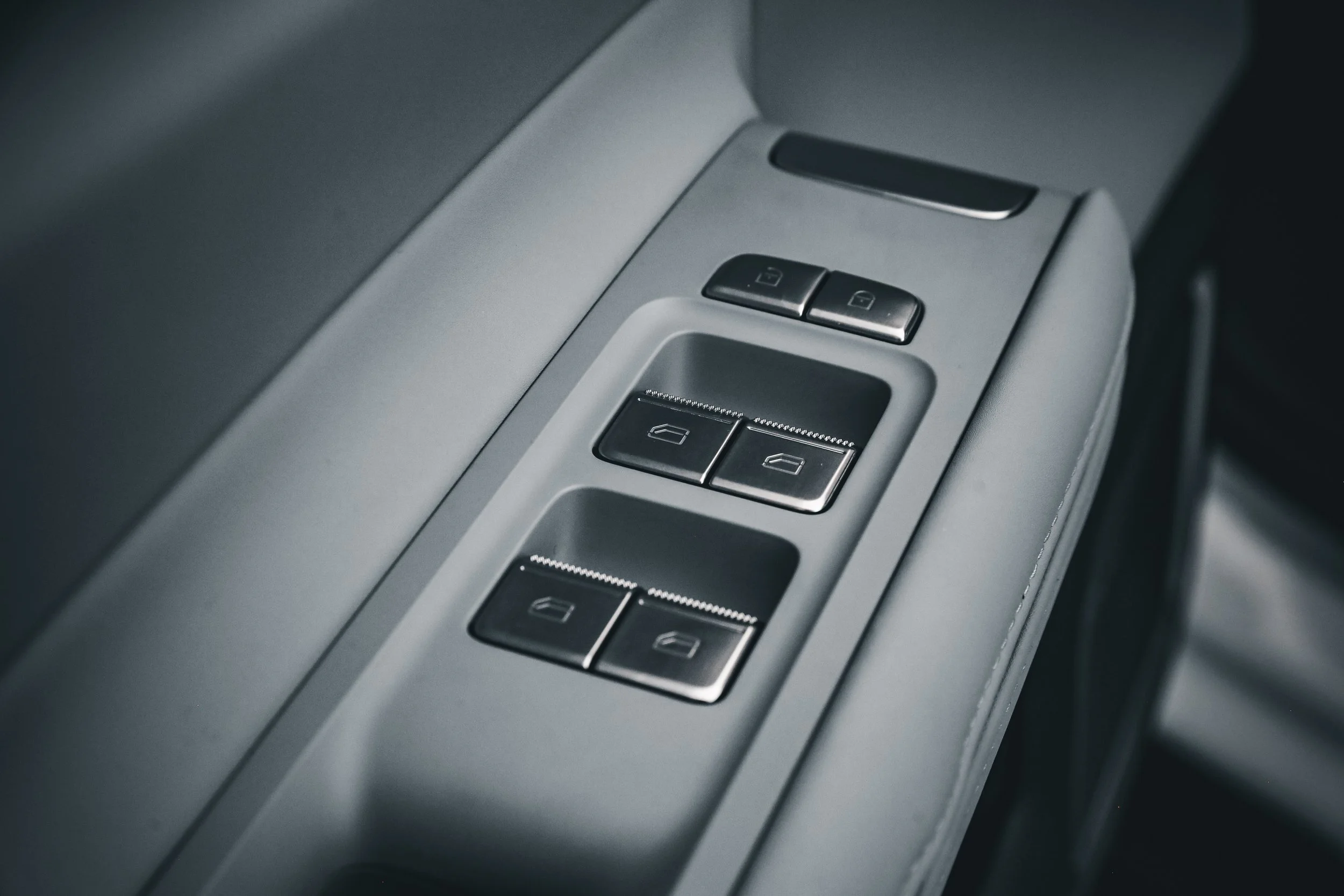 Polestar 4 door buttons photographed in Helsinki by Annika TheVolvoGirl Miftakhova