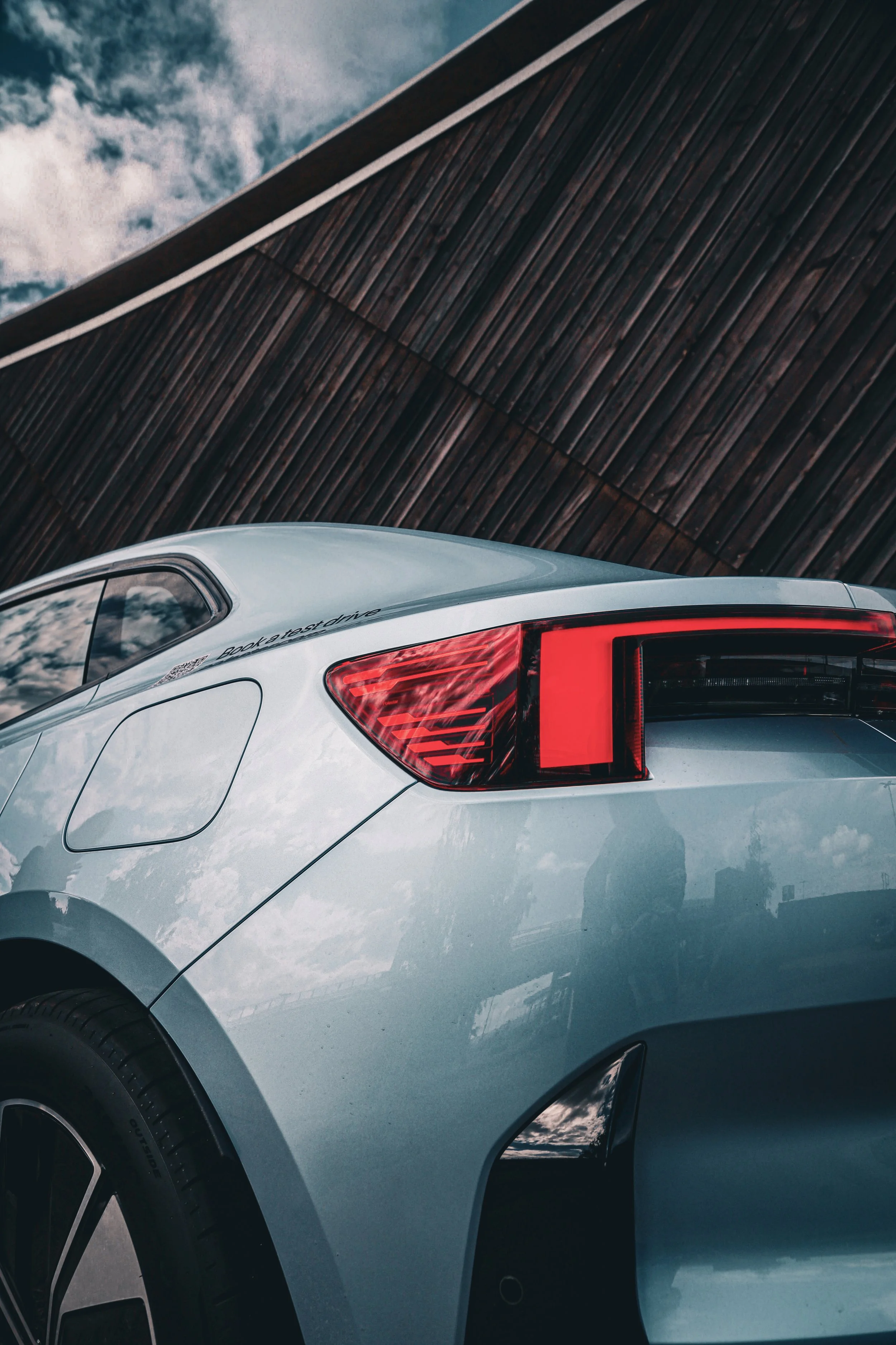 Polestar 4 out in Helsinki, photographed by Annika Miftakhova