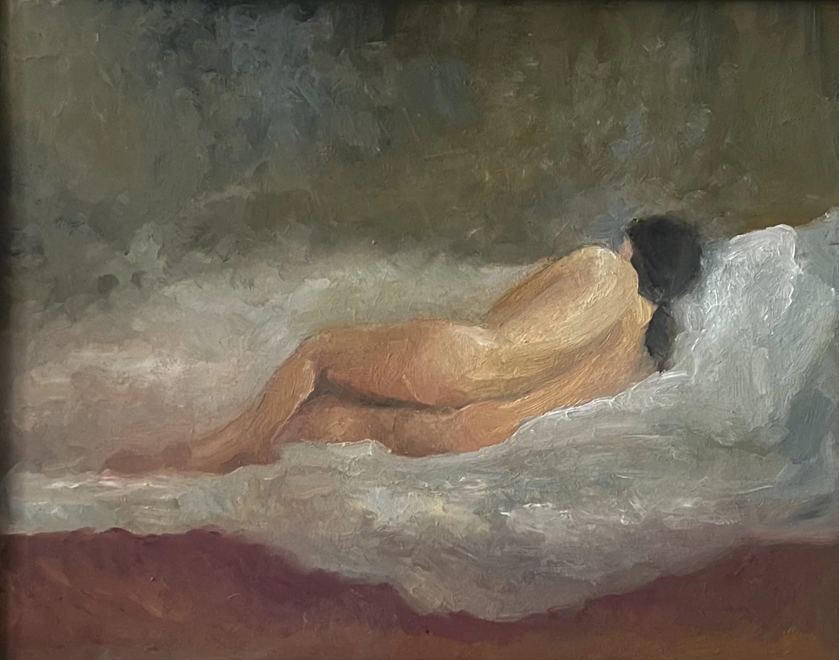'Sunday'  /  Oils on canvas board  /  25x20cm  /  SOLD 