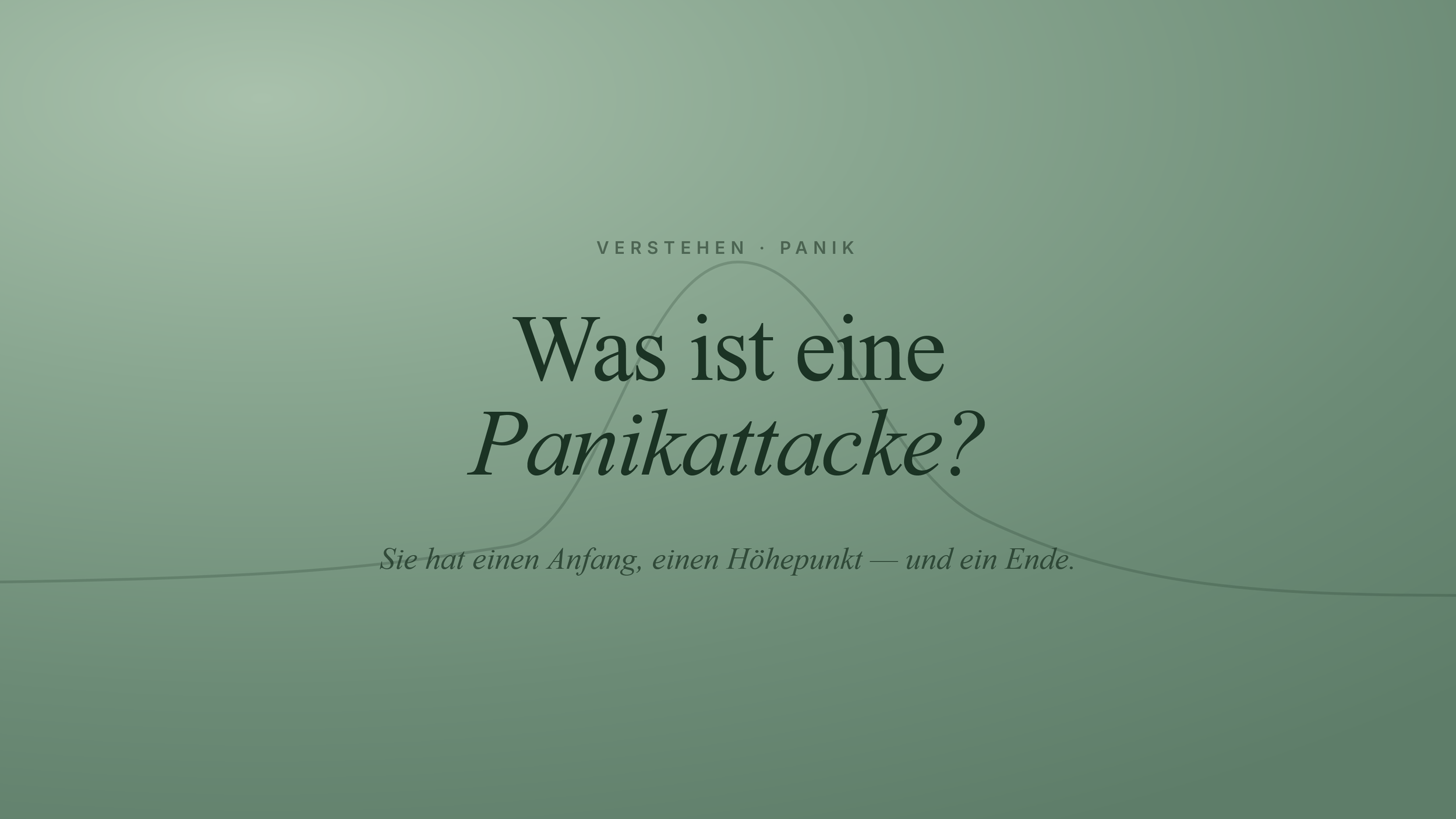 Was ist eine Panikattacke? Symptome erkennen und verstehen.