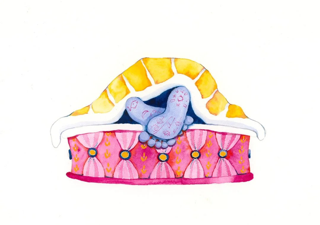 Sleeping Krishna