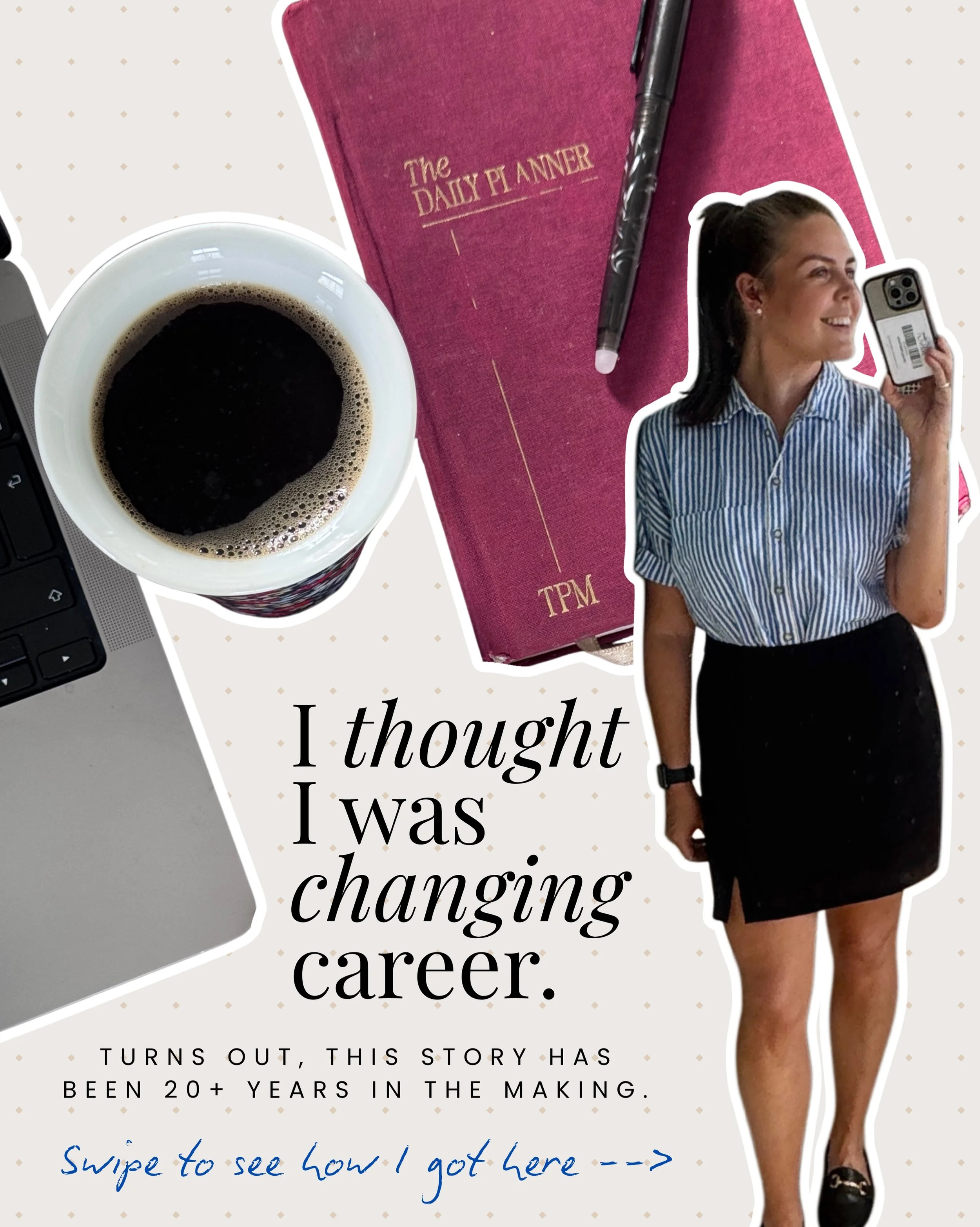 My first day back this September looks a little different this year&hellip; 🤍

Today marks the start of my first week working full-time on Enhanced.

Putting this post together and looking back through all these old photos made me realise that perha