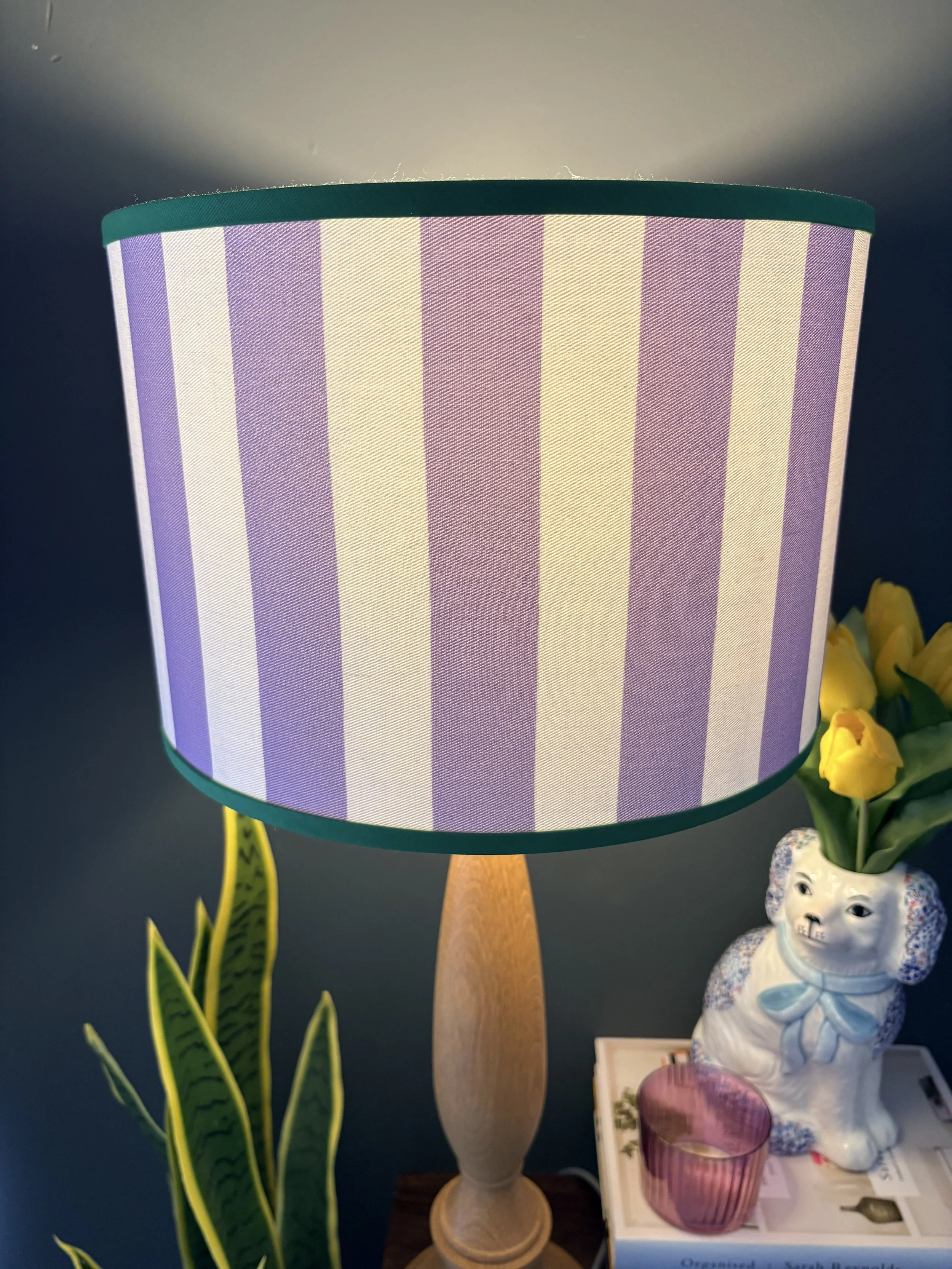 Shop the Beside the Seaside Collection of handmade lampshades from Duck Duck Goose.