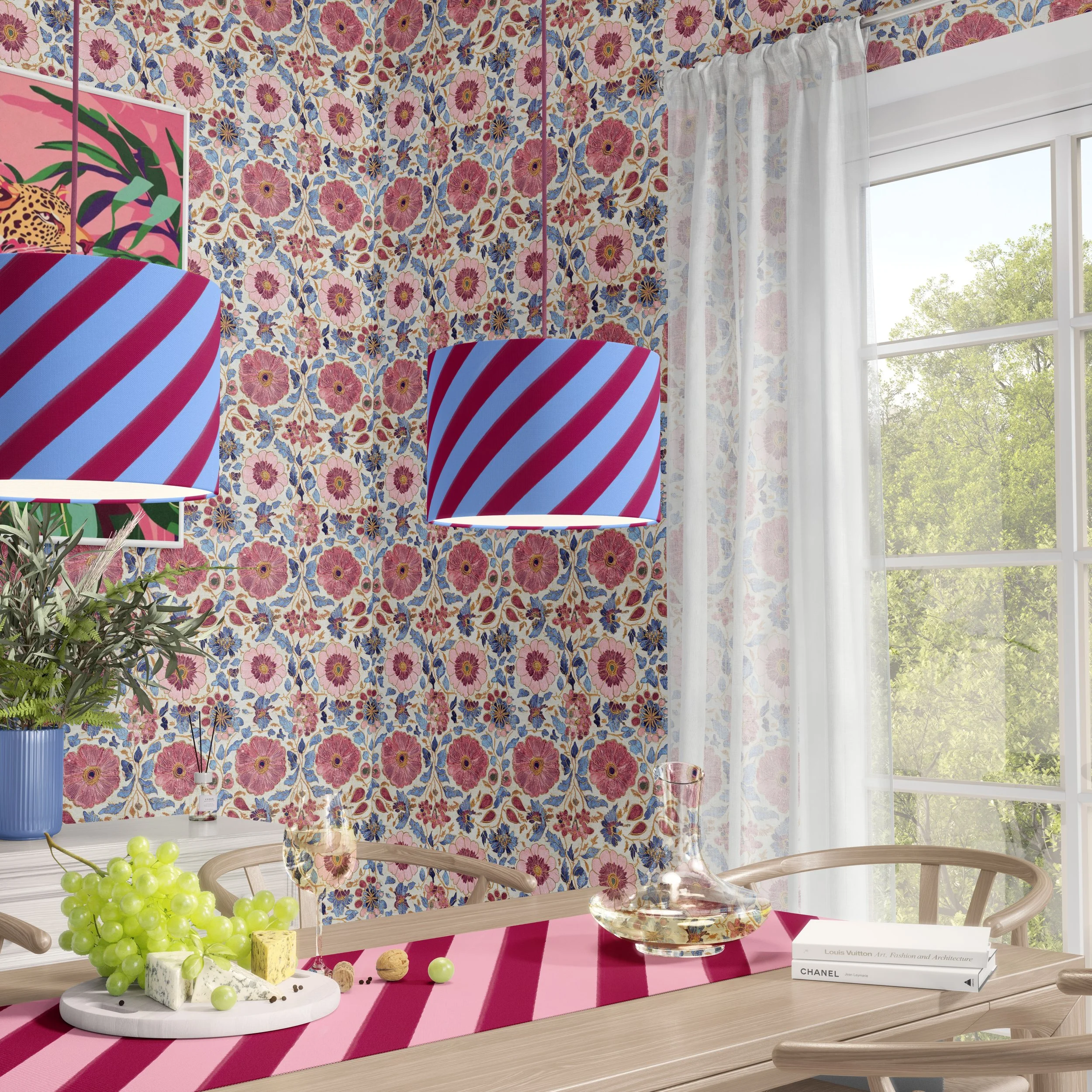 Pendant Lampshade and Dining Table.jpg