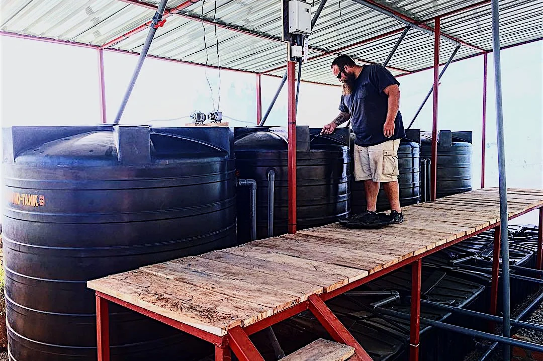 Mission accomplished! Learn about our newest Aquaponics Farm in Kenya, Africa.