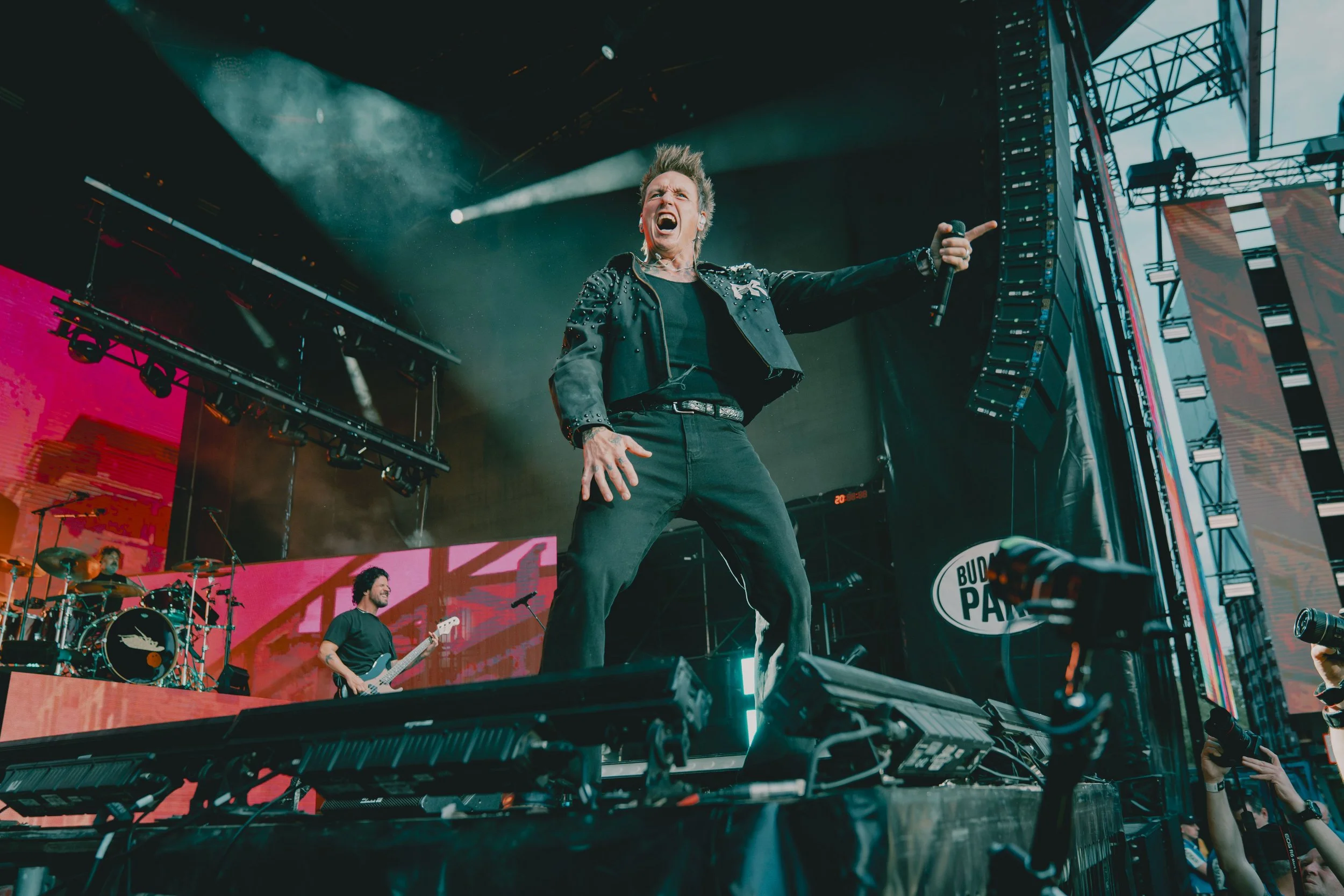 Jacoby Shaddix, Papa Roach - Budapest Park, Hungary