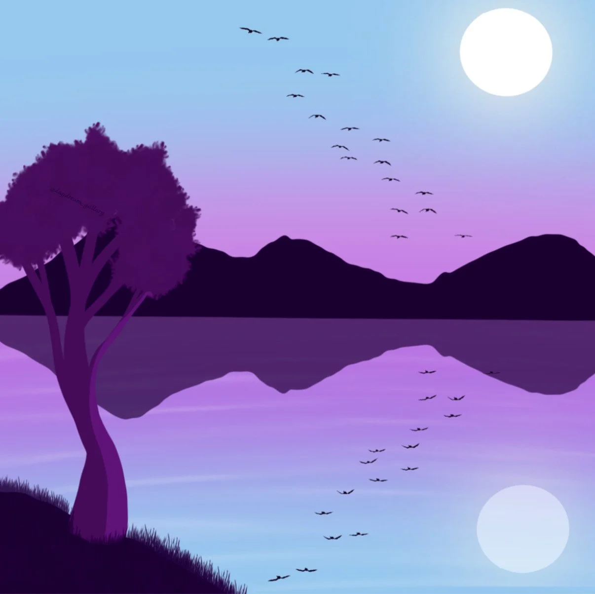 lavender lake