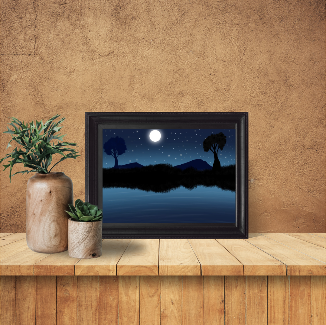 moonlight reflections