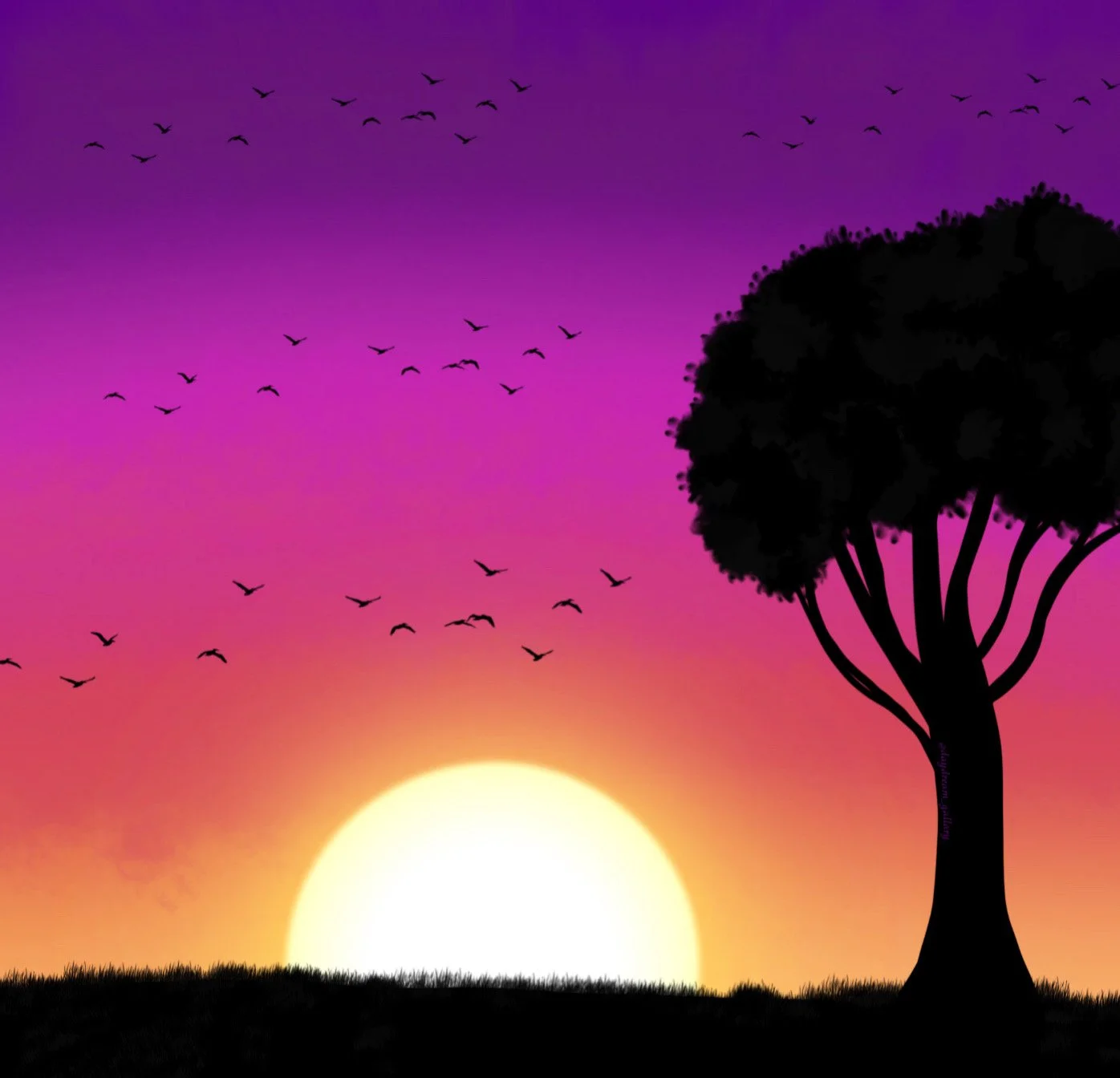the afterglow horizon
