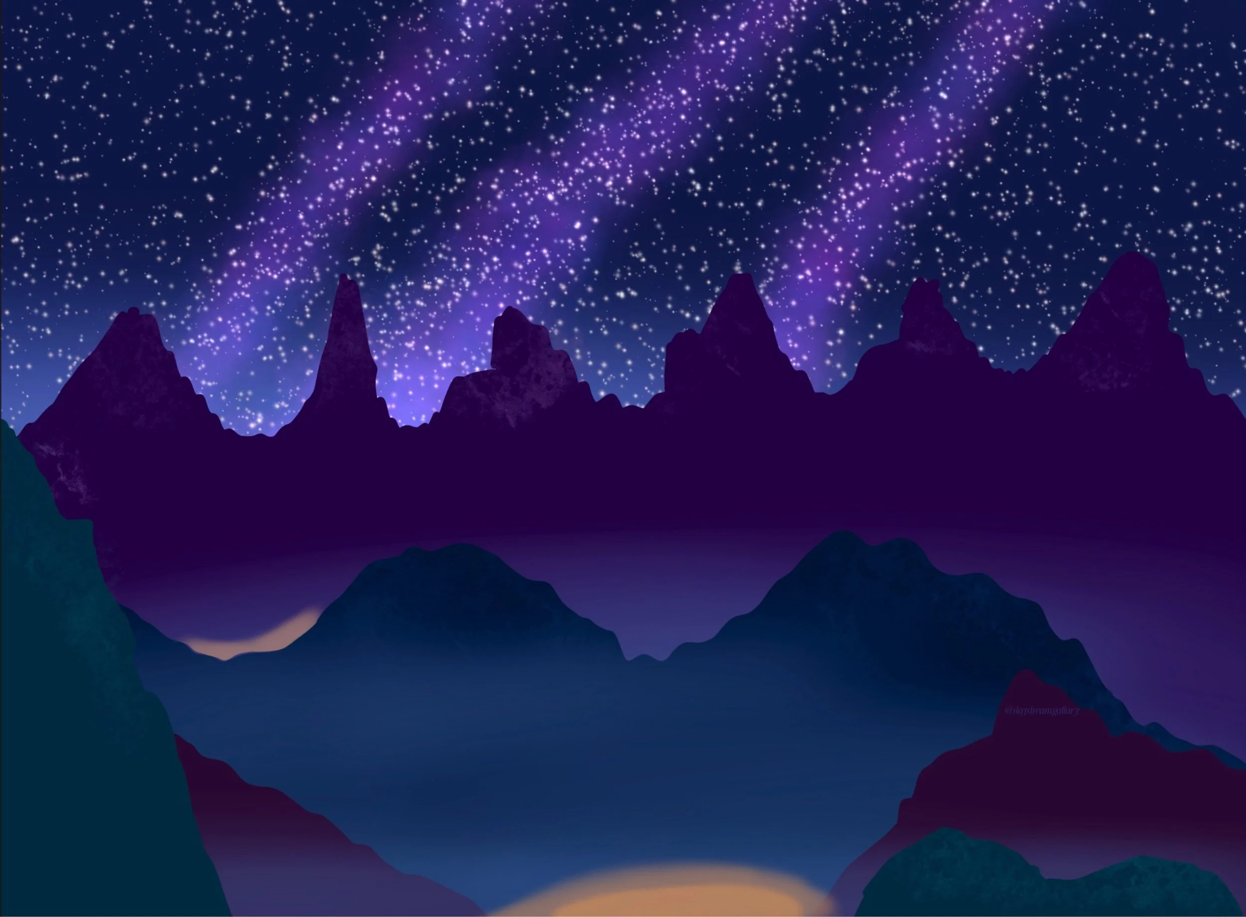 galaxy night