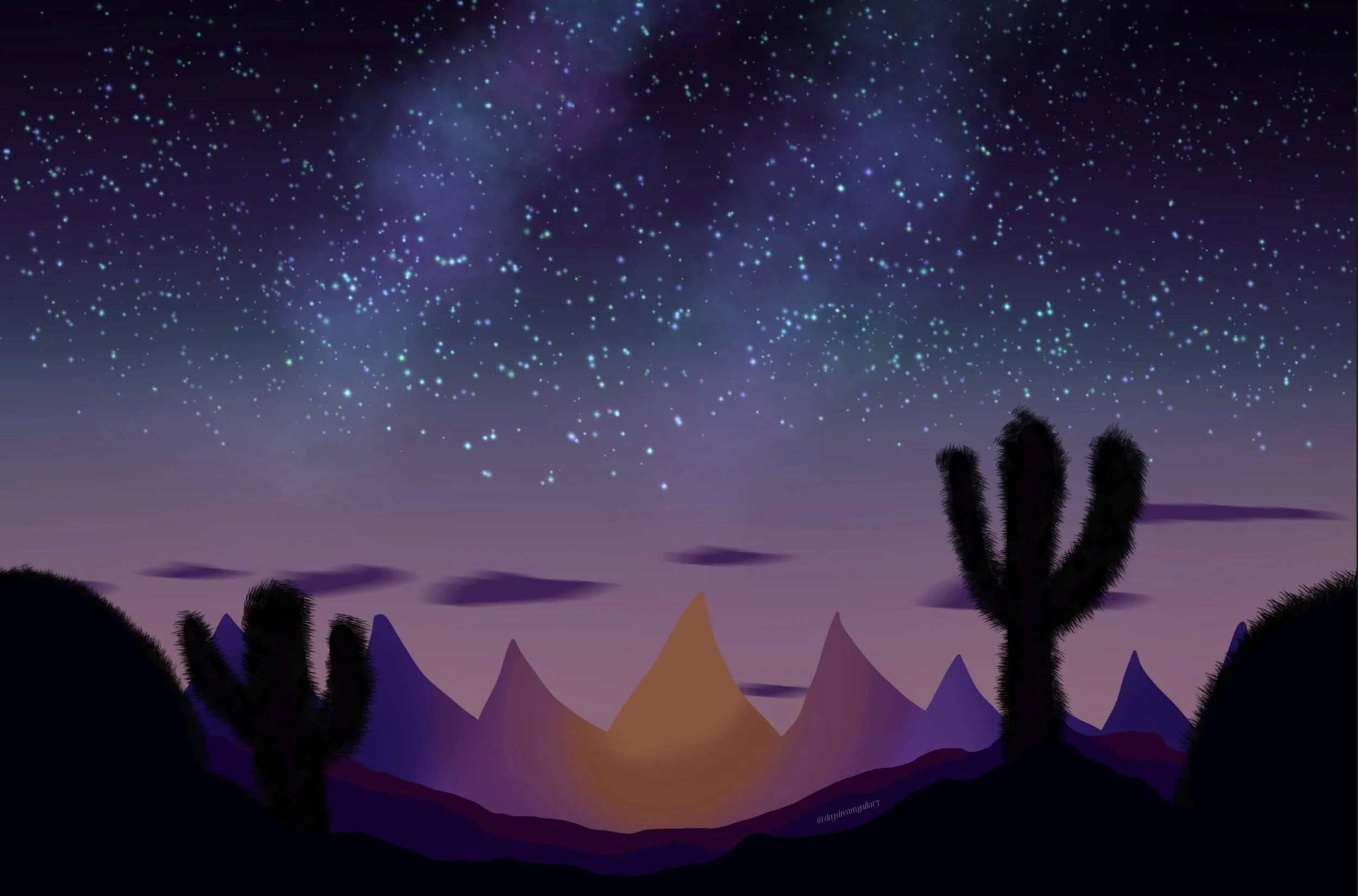 dreamy desert