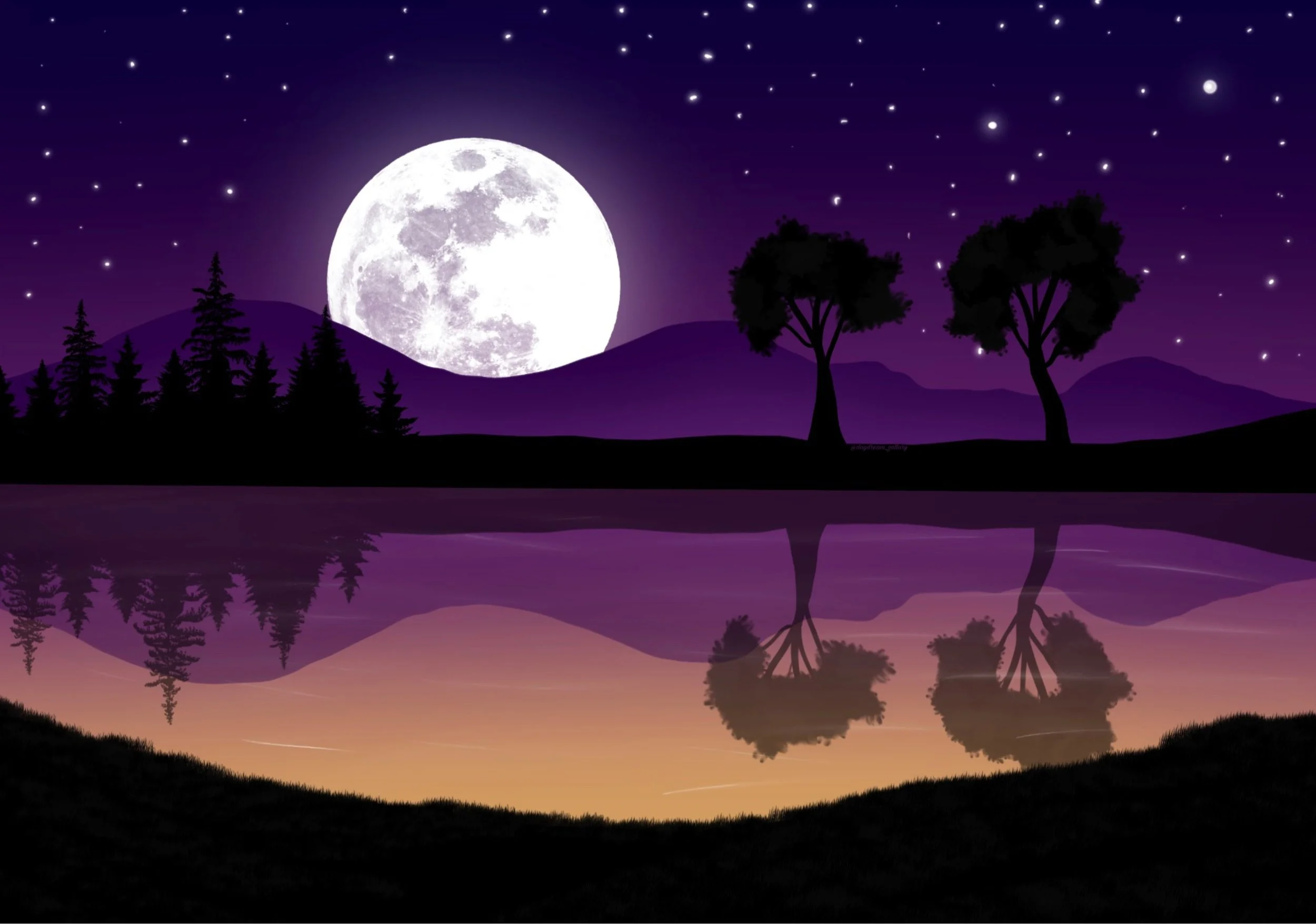 Moonlight Reflections