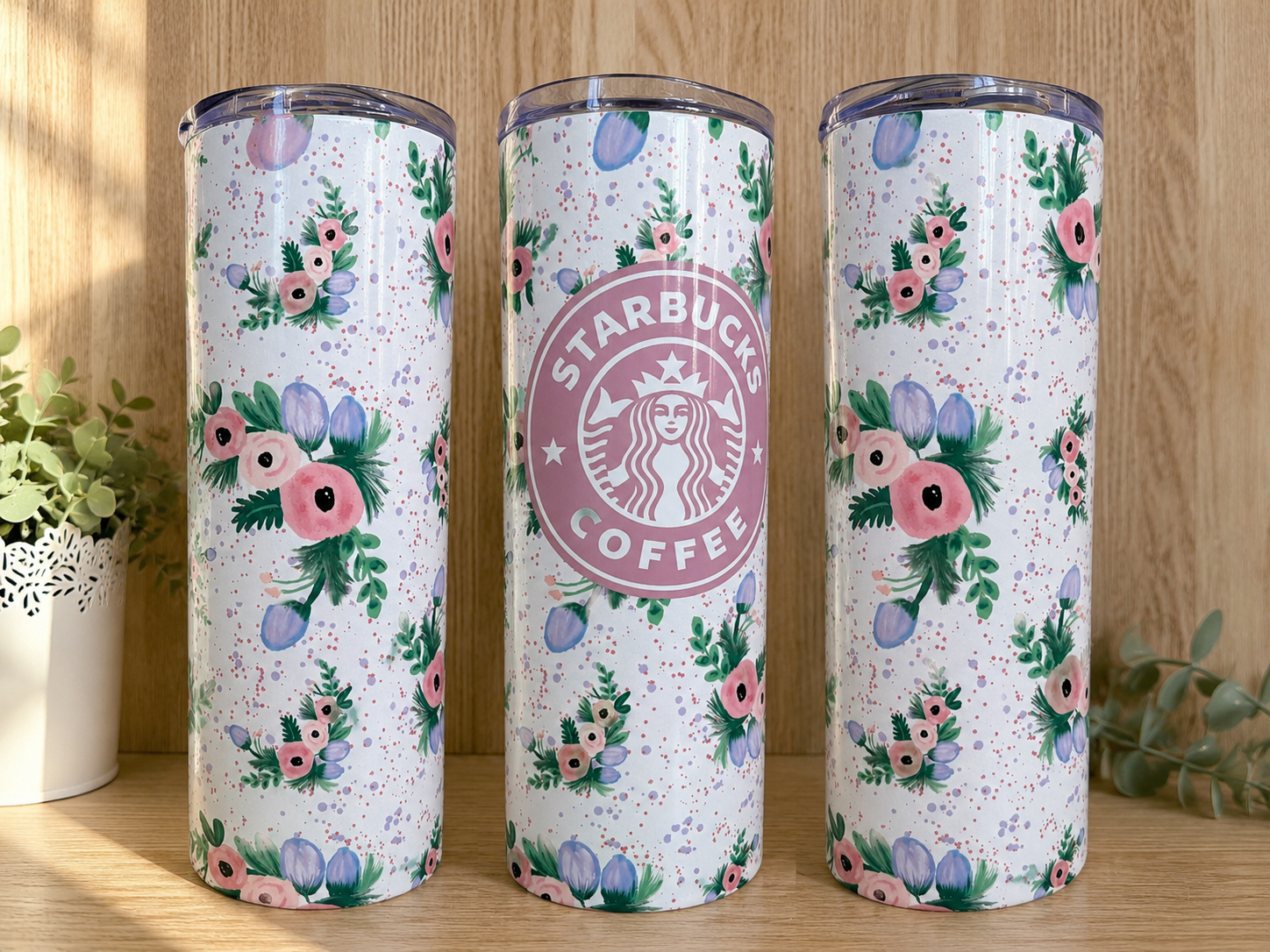 Coffee with Flowers 20oz