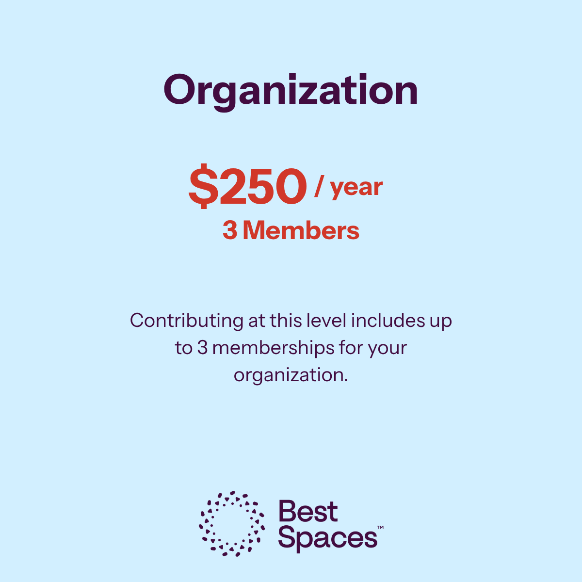 Organization - 3 Members