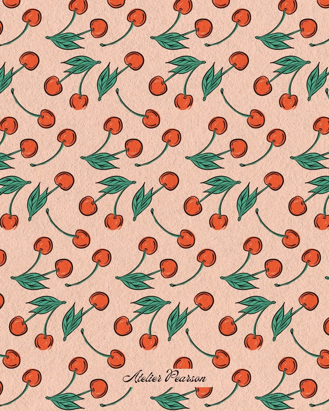 Day 3+4: CHERRIES 🍒
#thepatternchallengesummer26
#thepatternchallengesummer26cherries

Second round of the pattern challenge by @mimi.for.creatives &amp; @melanie.johnsson