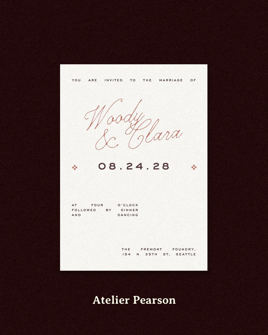 Meet Editorial Ink, Wedding Doodle, Love Odissey, Classic Red, Love Doodles &amp; Swirly Love

.
.
.
5 of my latest proposals for the minted wedding challenge.

Interested in some custom invites for your upcoming wedding? Send me a DM 🌞