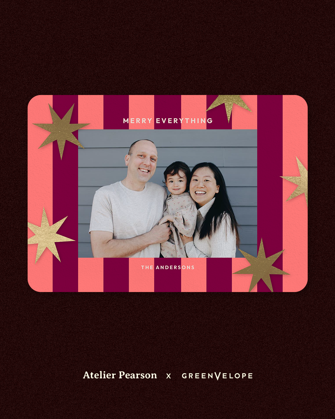 Greenvelope Christmas Collection 2026
-
Starstruck Stripes