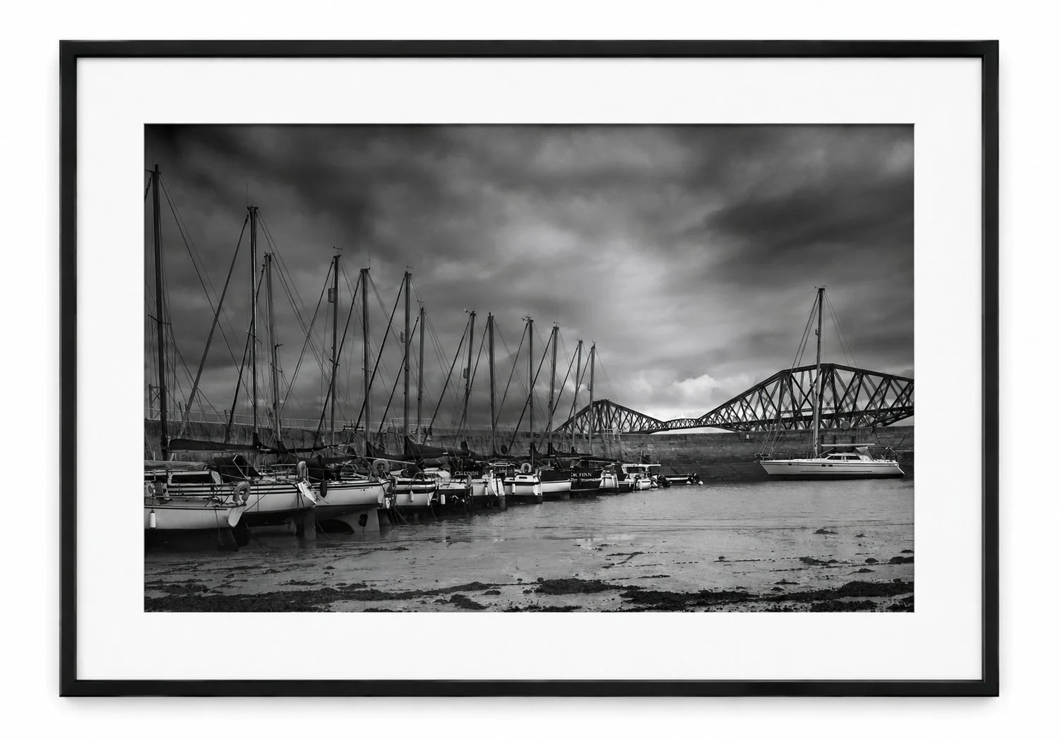 En Mast Giclée Print A4