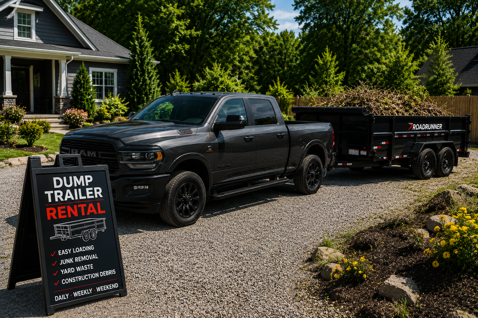 🛻 Dump Trailer Rentals