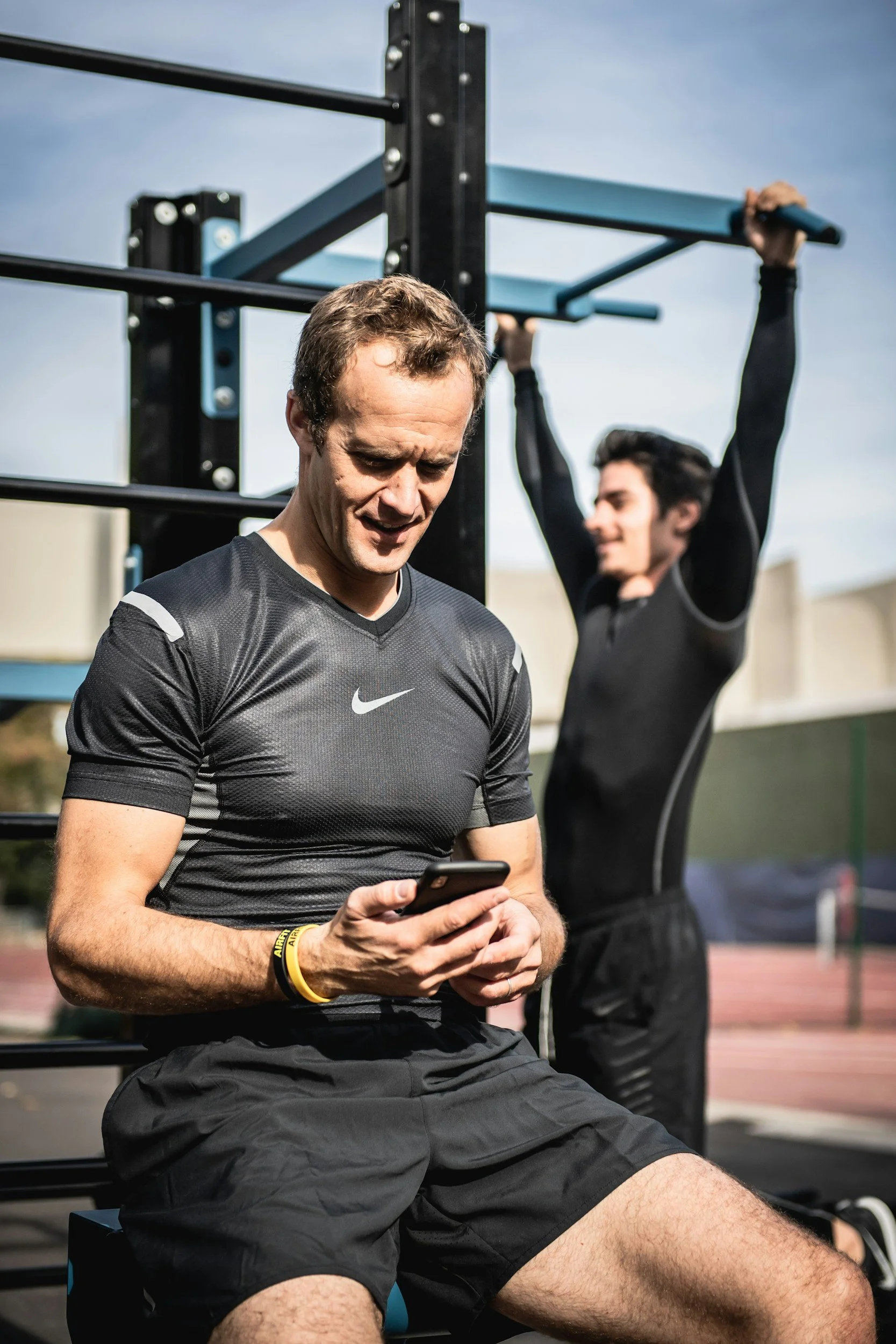 App-guided training program