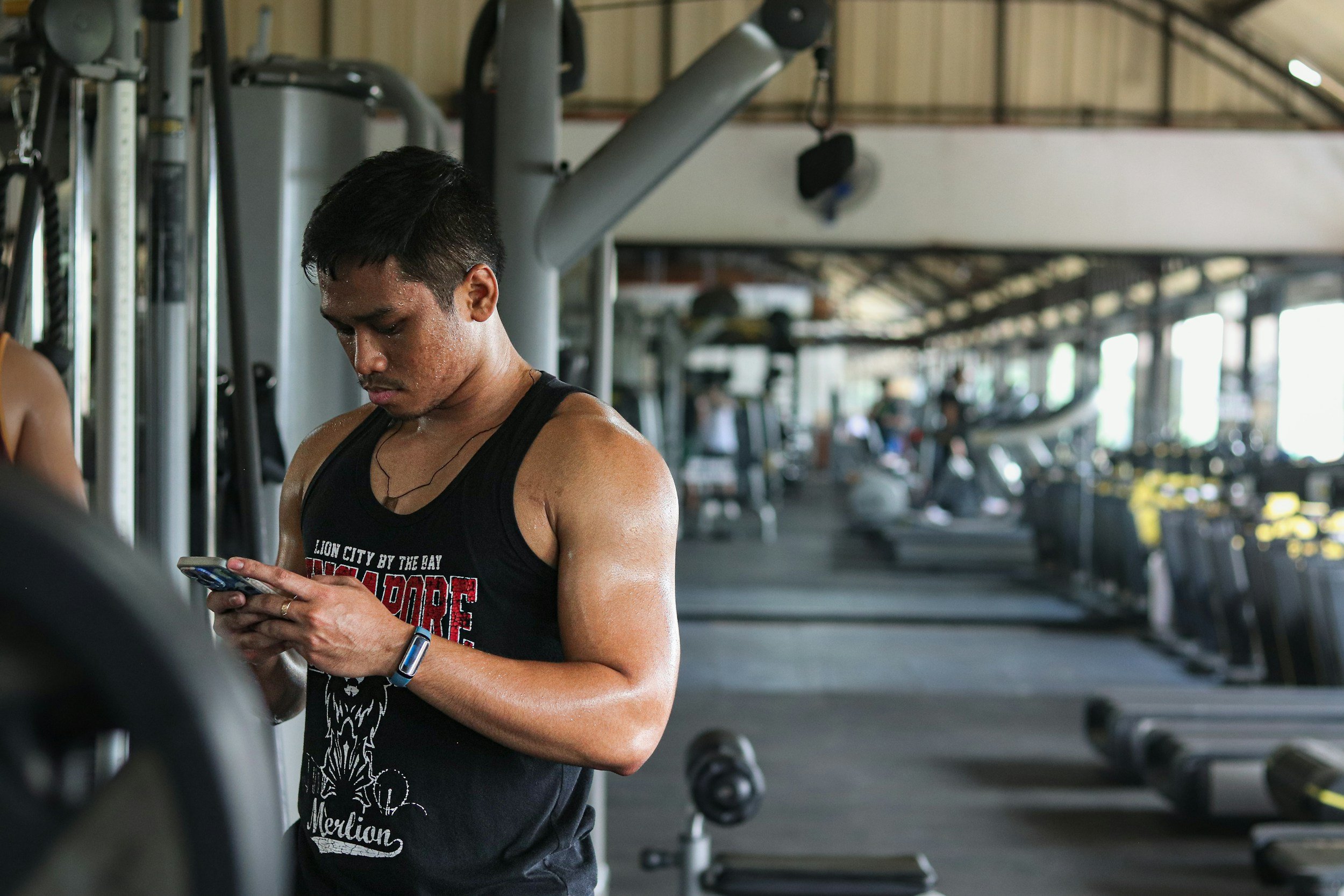 App-guided training program