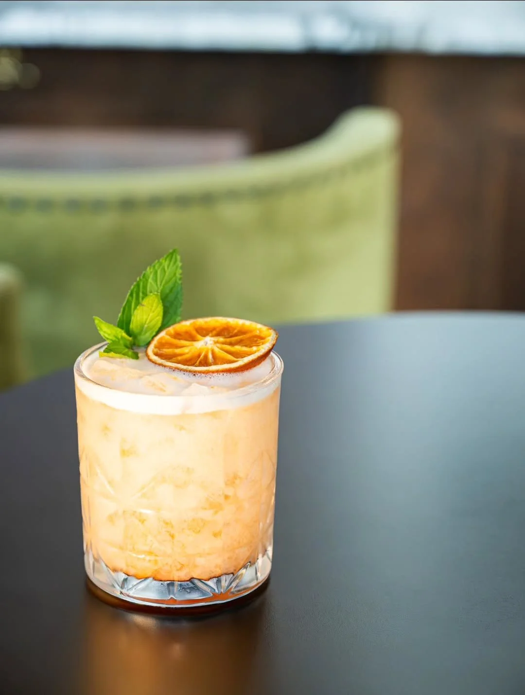 Dr. Funk

Kasama Rum, Smith &amp; Cross Rum, Falernum, Luxardo, Grapefruit, Egg White, Angostura Bitters, Absinthe

📷 @brooklynpricephotos