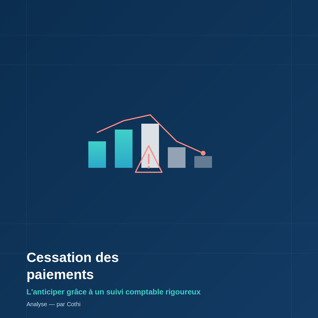 Cessation des paiements : comment l'anticiper grâce à un suivi comptable rigoureux meta-description