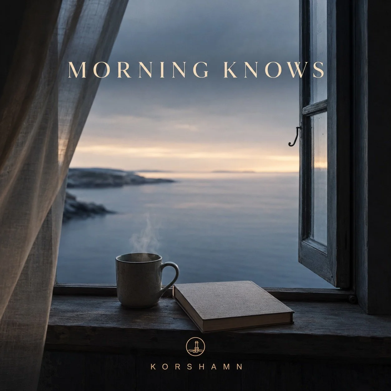 Morning knows - cover artwork by Swedish artist Korshamn.