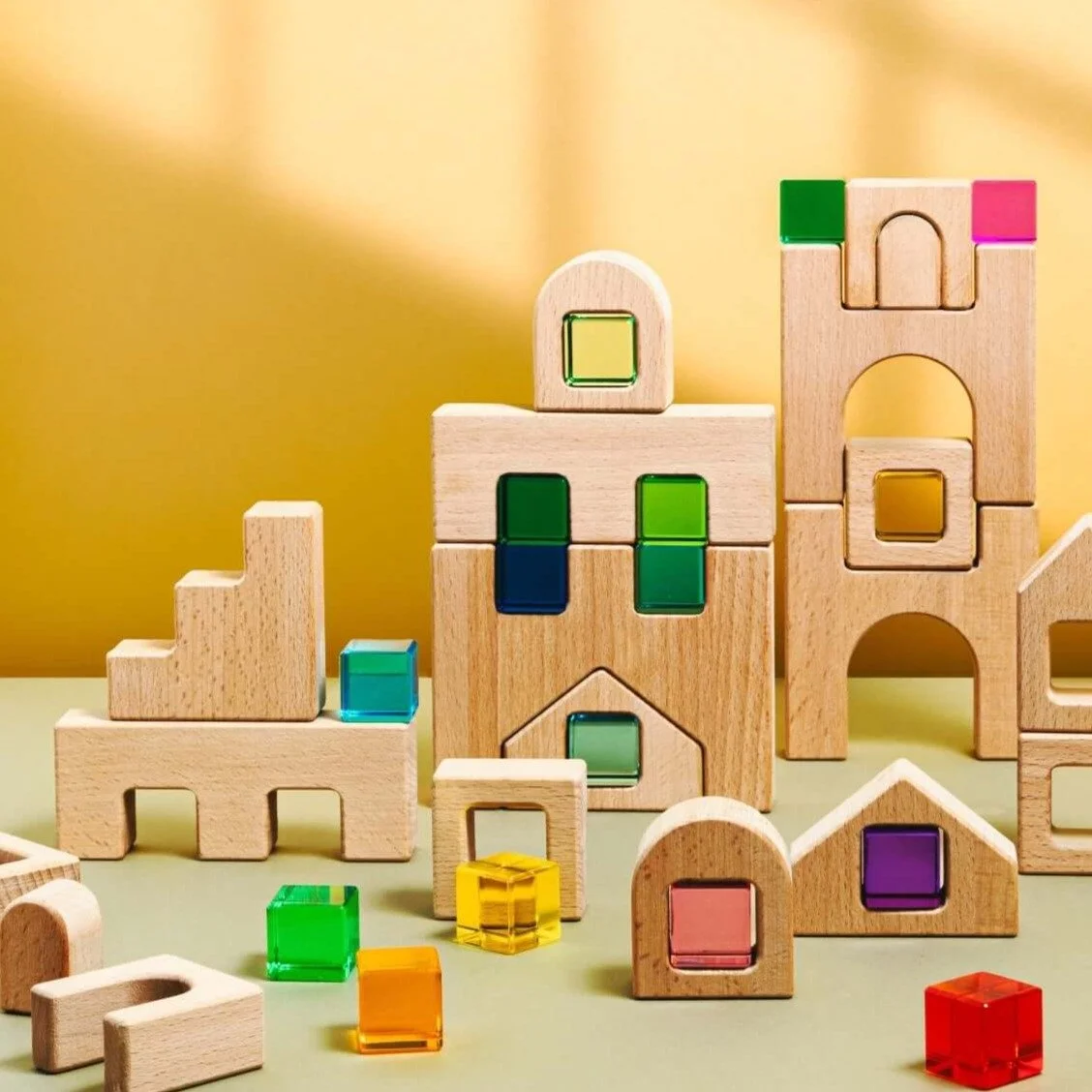 Maison Rue makes open-ended toys inspired by Nordic design &mdash; clean, minimal, durable, functional. It's a women-owned small business based in Los Angeles. 🌈

Made without BPA, phthalates, lead, cadmium, or formaldehyde, and tested for heavy met