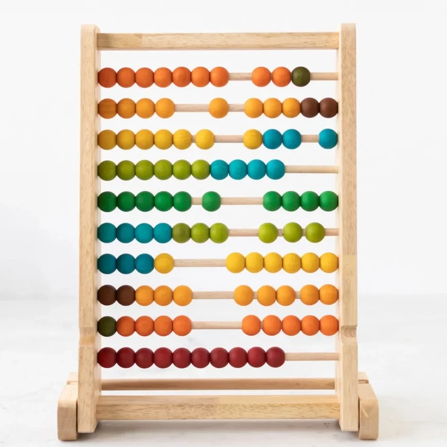 Slide, count, and click! An abacus is one of the oldest ways in the world to do math &mdash; no batteries needed. Zip the colorful beads back and forth to add, subtract, and count your way to a hundred and beyond. Your fingers do the thinking! Great 
