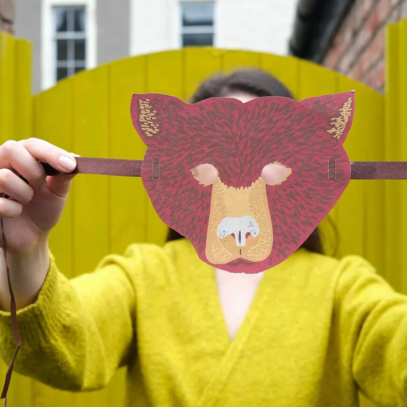 🐻 Something wild just wandered into the shop! Animals masks are now in the shop, just in time for Halloween. 🍁