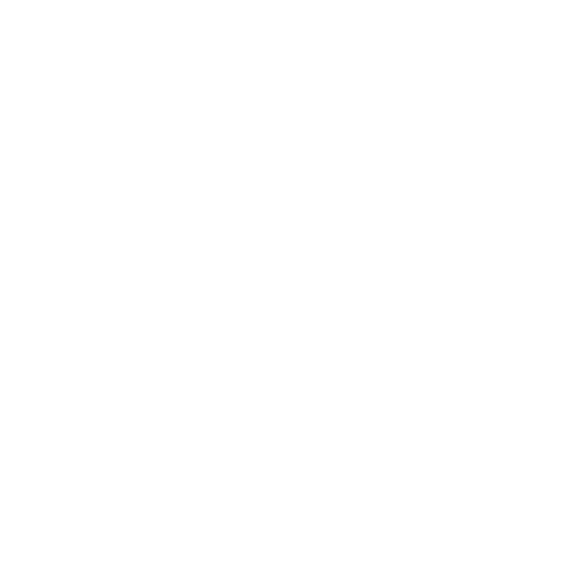 Outline of a house with a pointed roof, door, and chimney, centered in a black background.