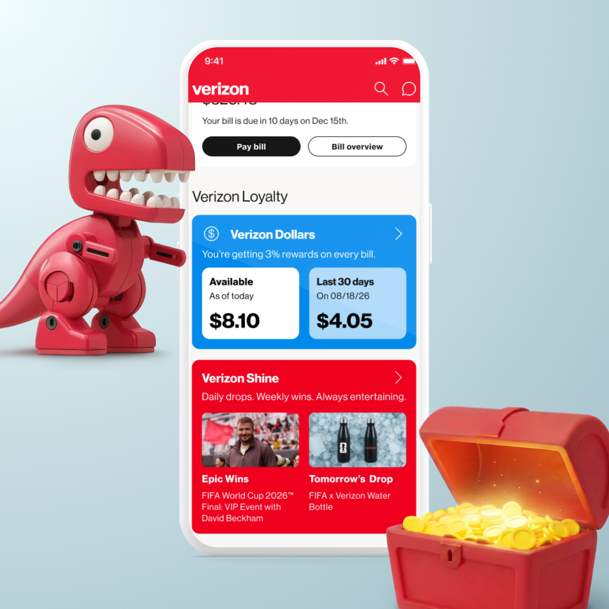 Loyalty: Verizon Shine & Dollars
