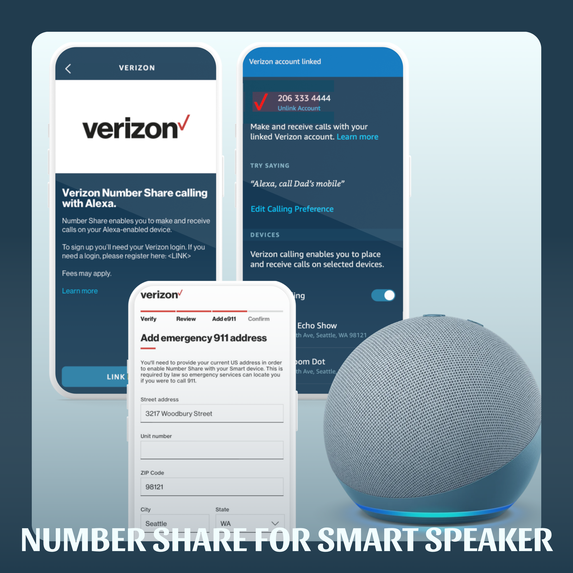 Number Share for Smart Speaker