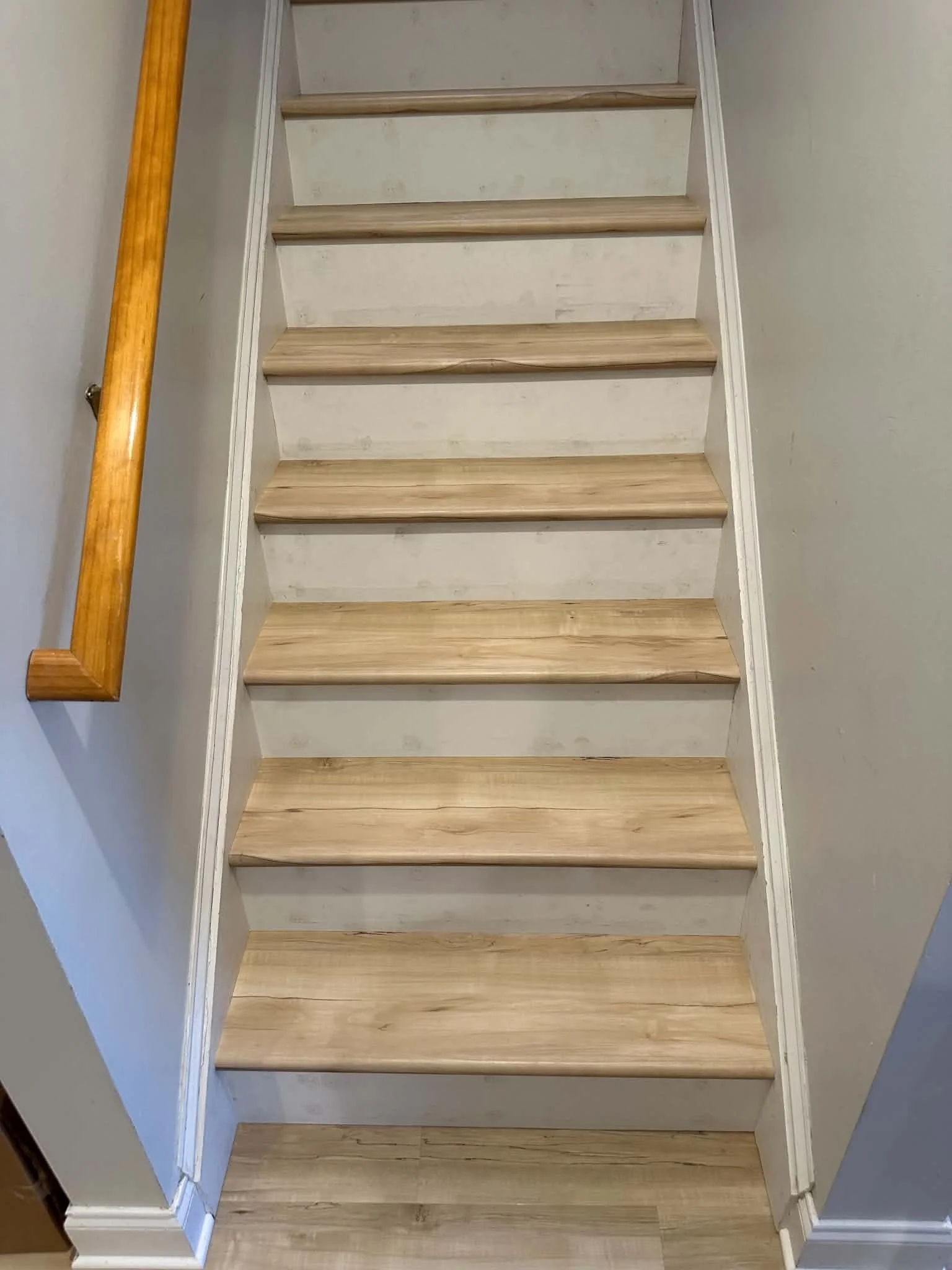 European Custom Hardwood does a staircase