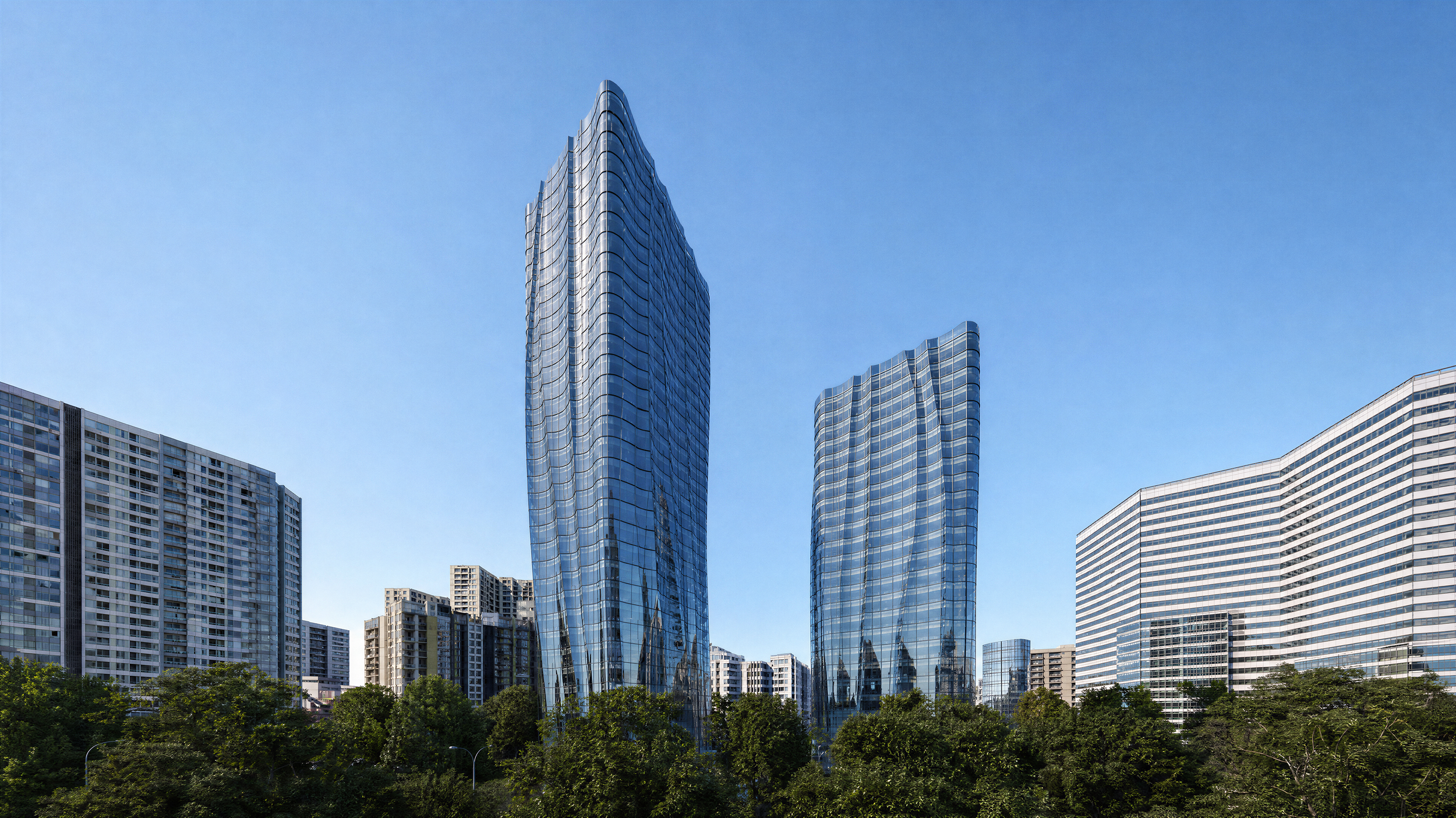 Aurora Twin Towers