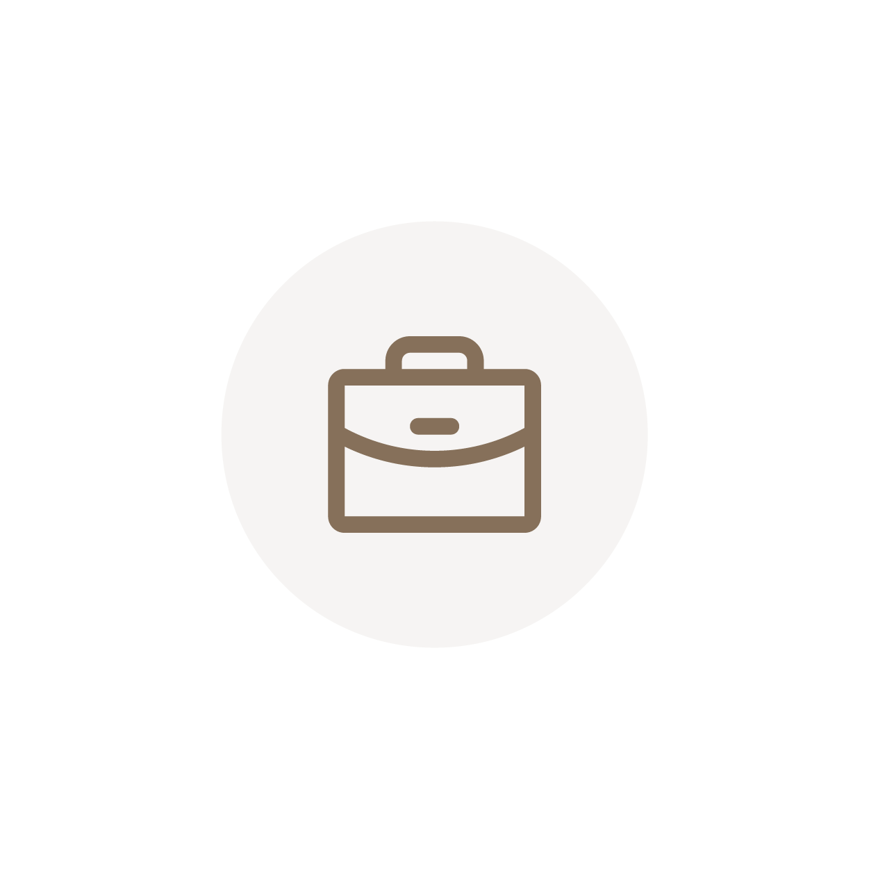 Icon of a briefcase next to the text 'Business' on a dark background.