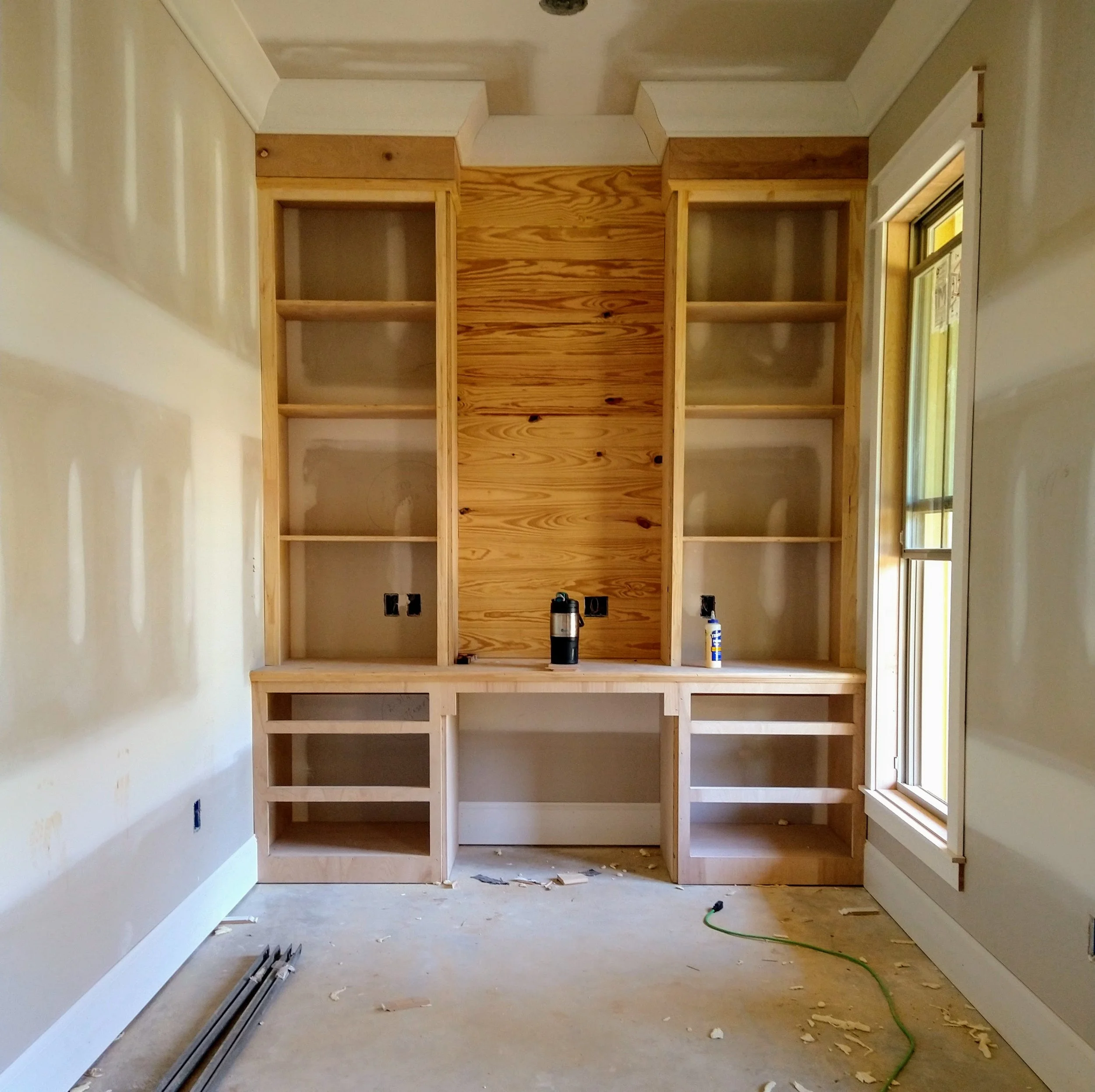 Twin cabinets