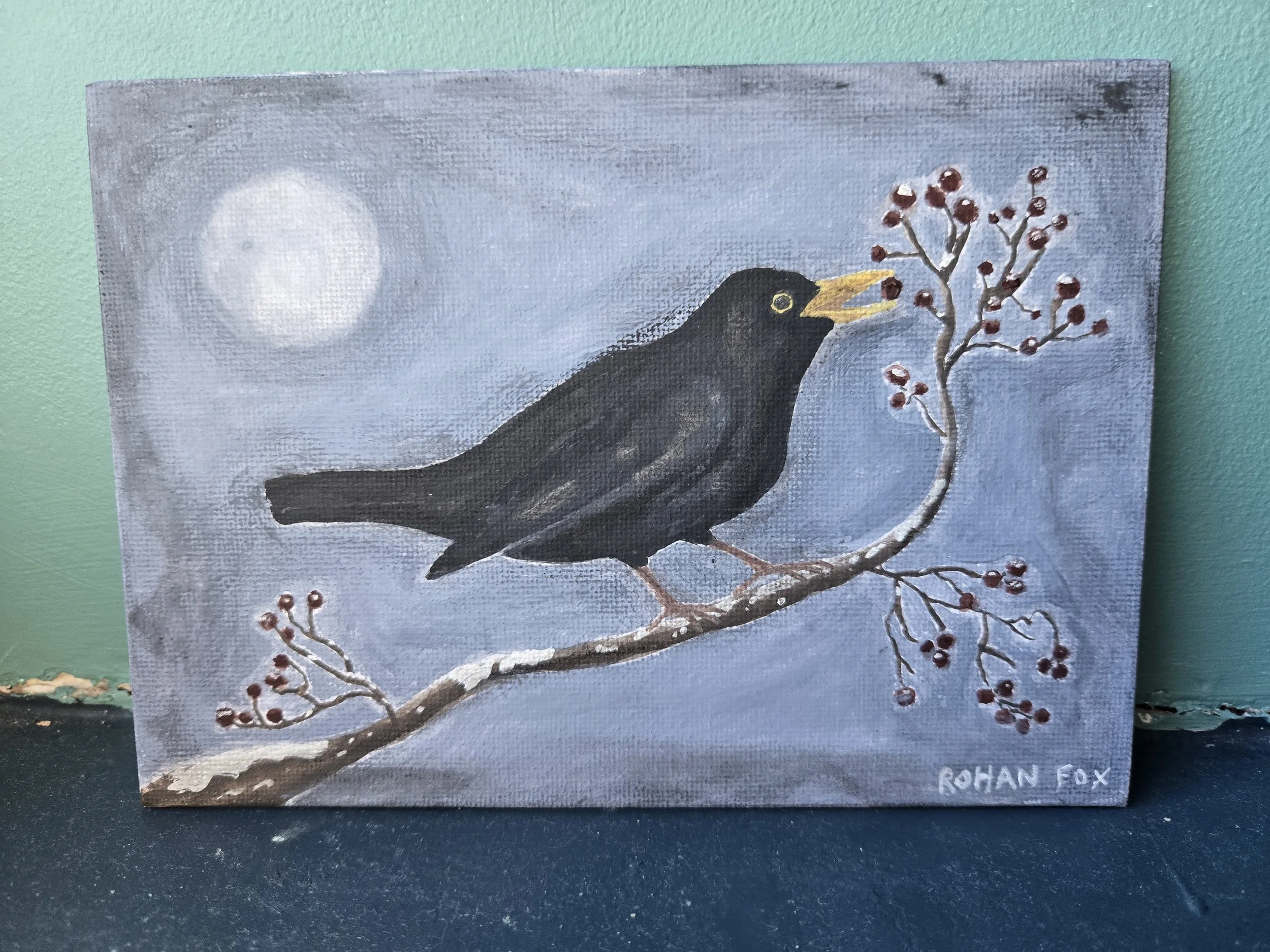 Winter Blackbird