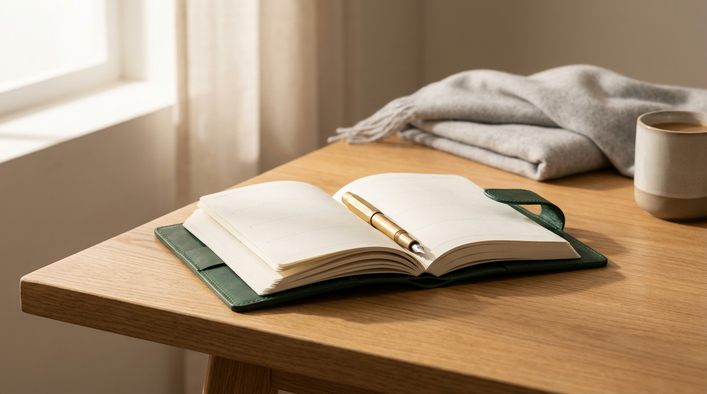 Leather Academic Planner
