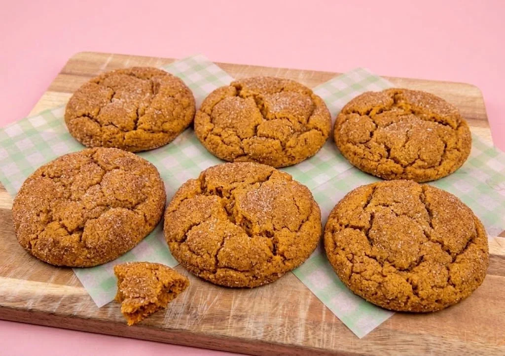 Pumpkin Snickerdoodle Cookies