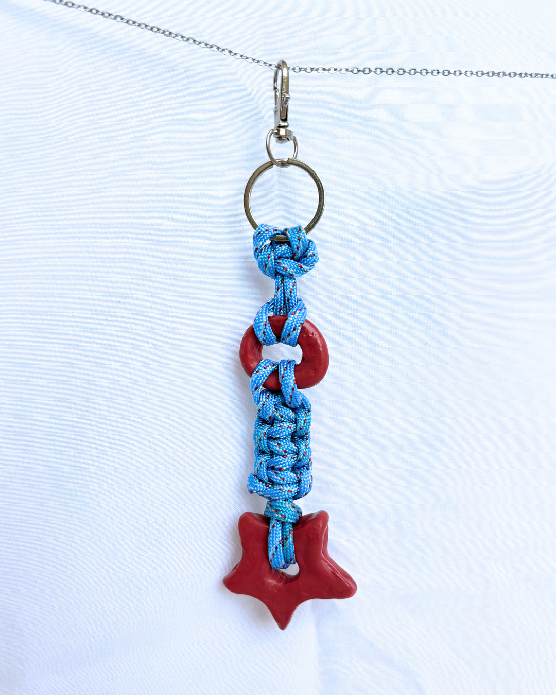 Cherry Star Keychain