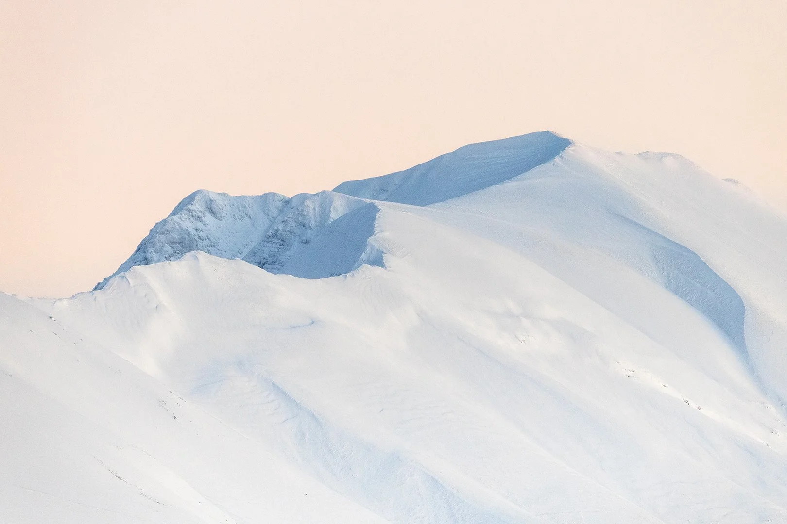 Winter sunset in Sibillini National Park